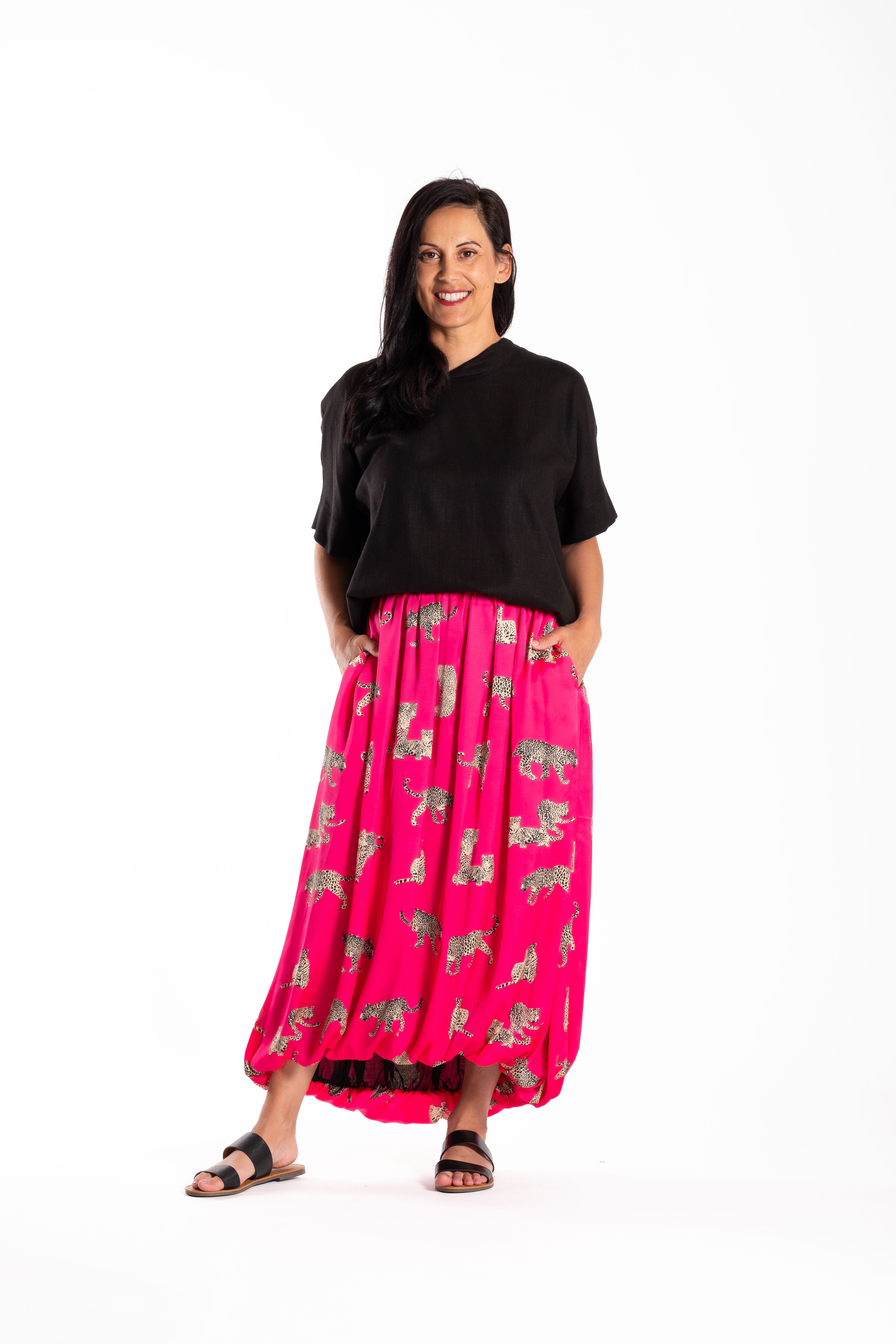 Gallery Skirt Pink Tiger
