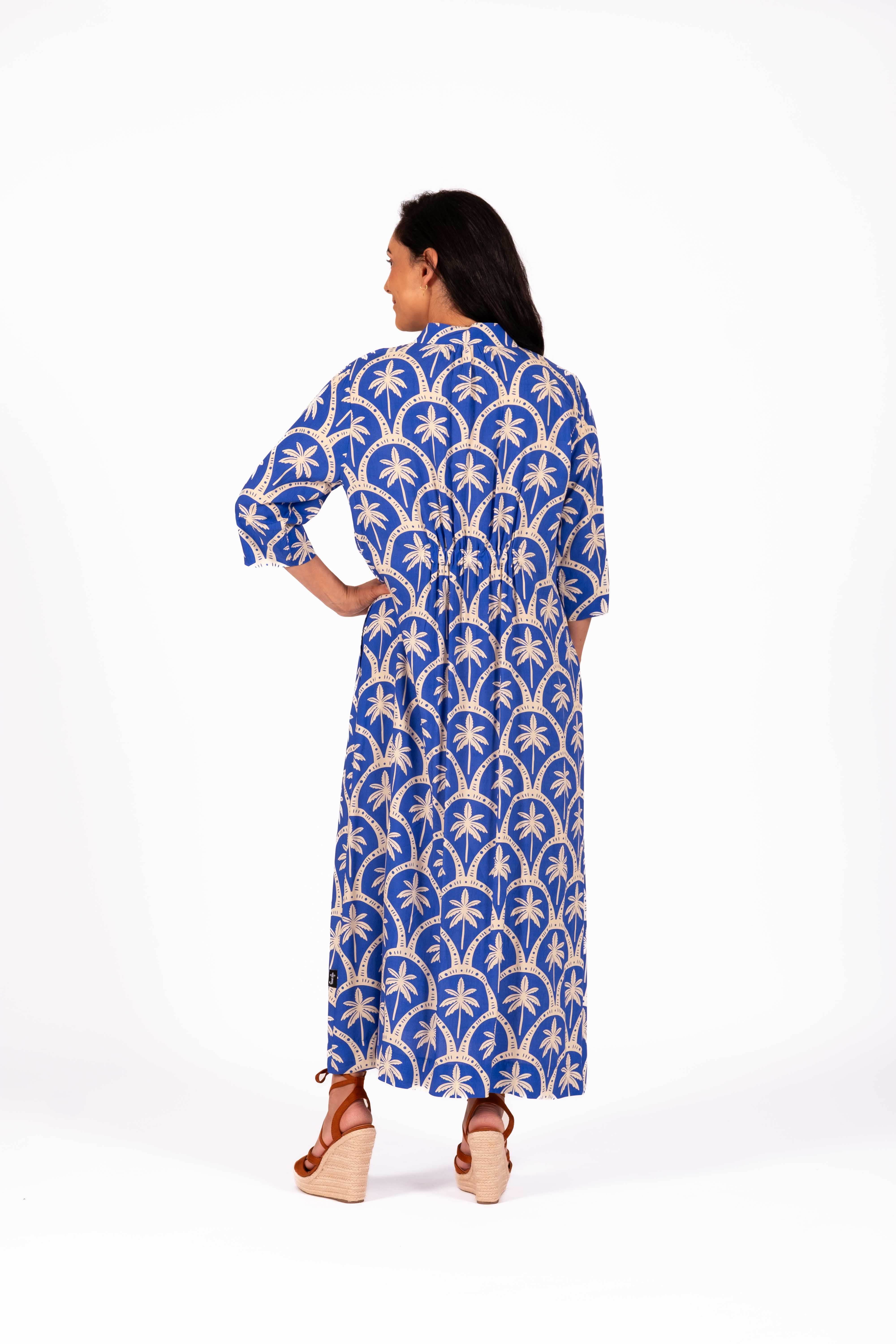 Frankie Dress Palm Escape