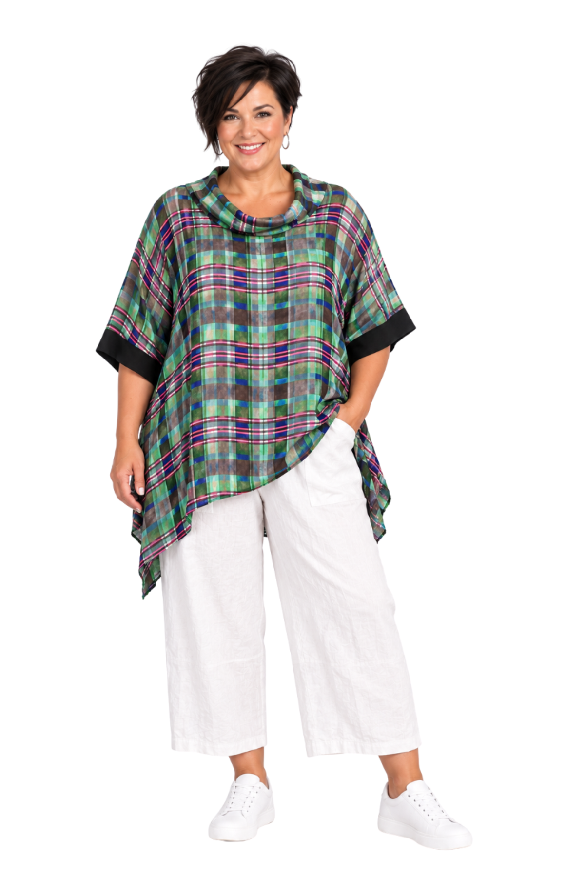 Perception Top Multi Chq - One Size
