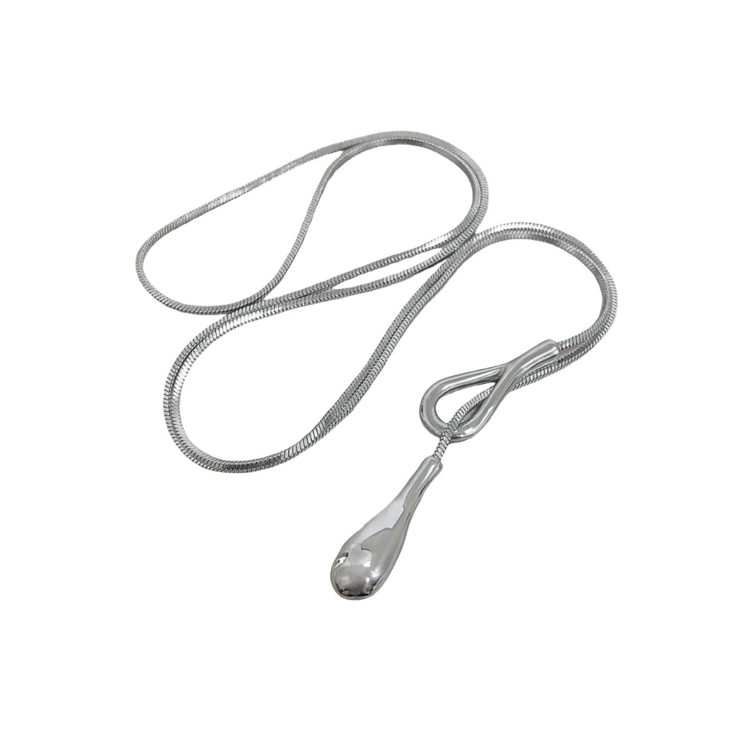 Loop Drop Necklace ....