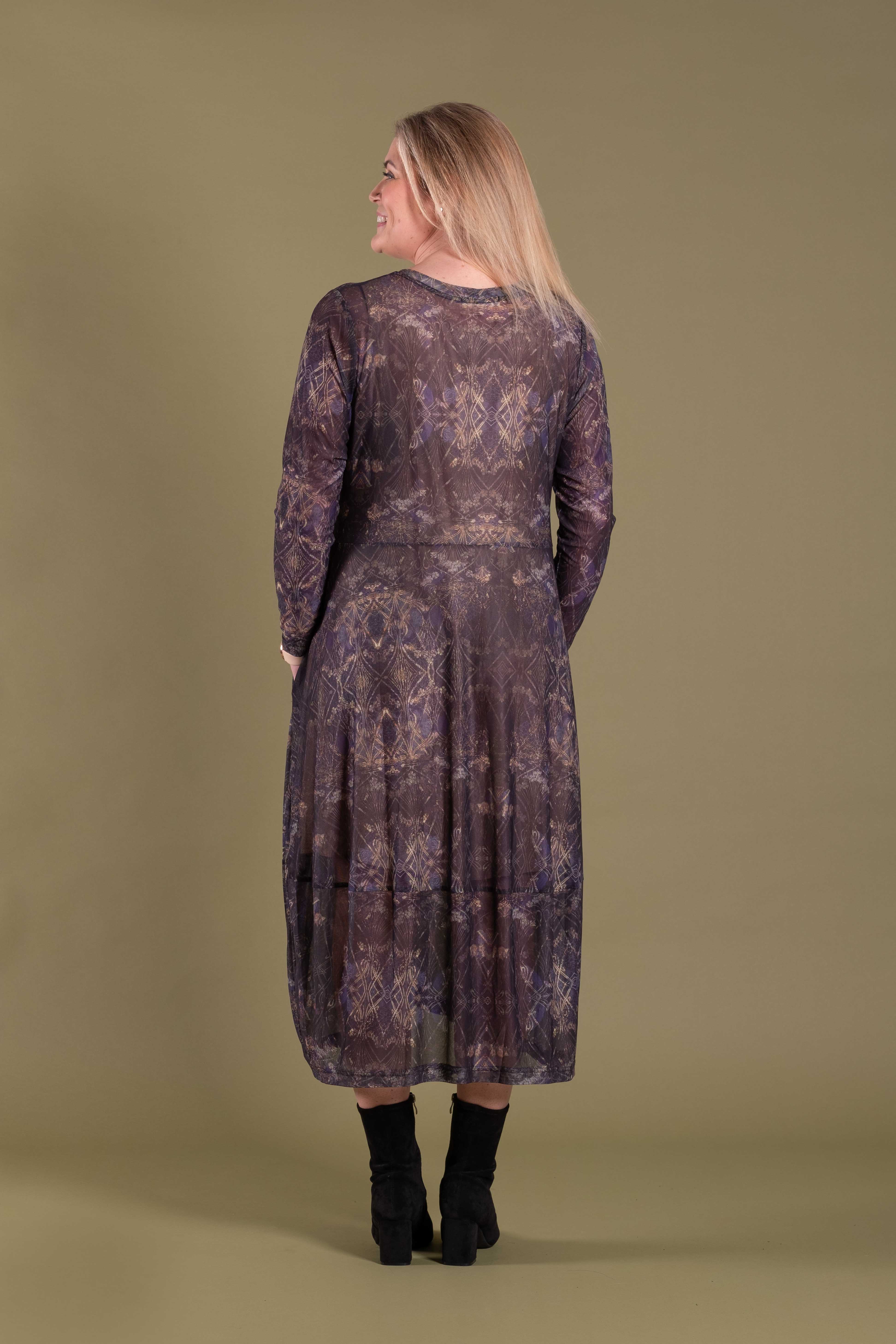 Marcia Dress Blue Code