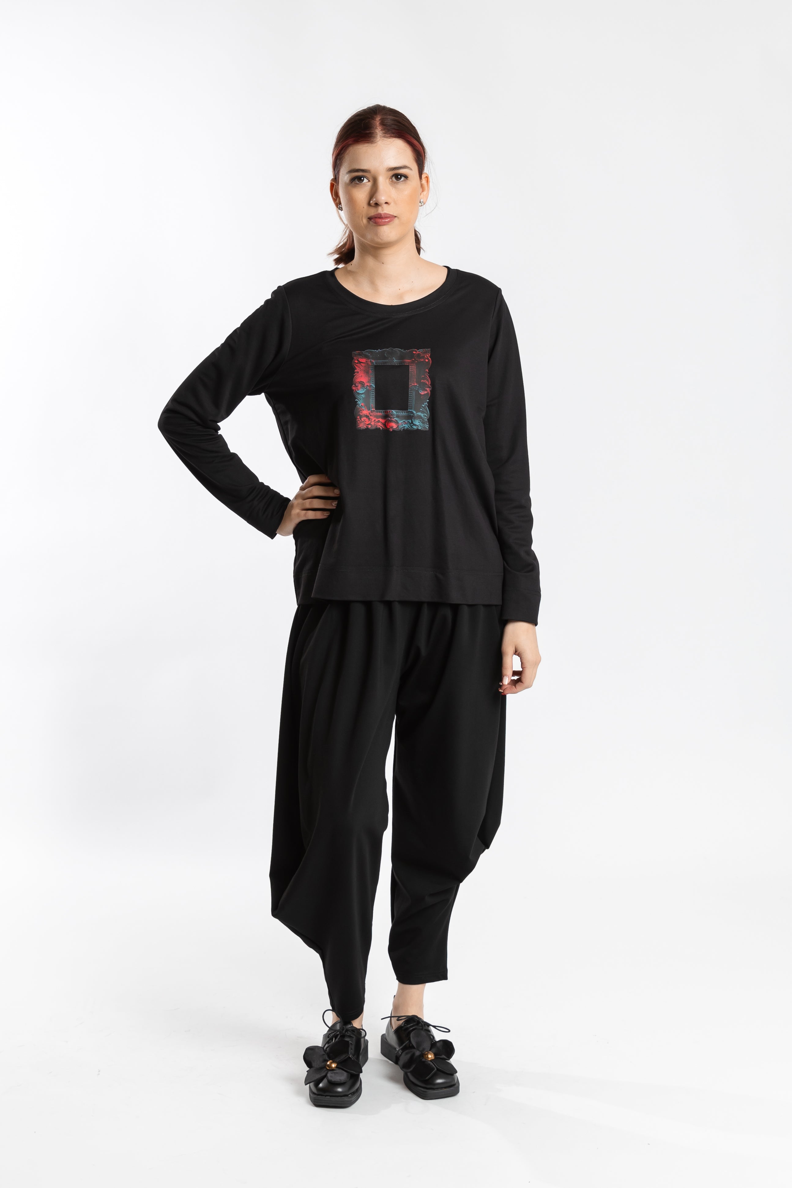 Knot Pants Black