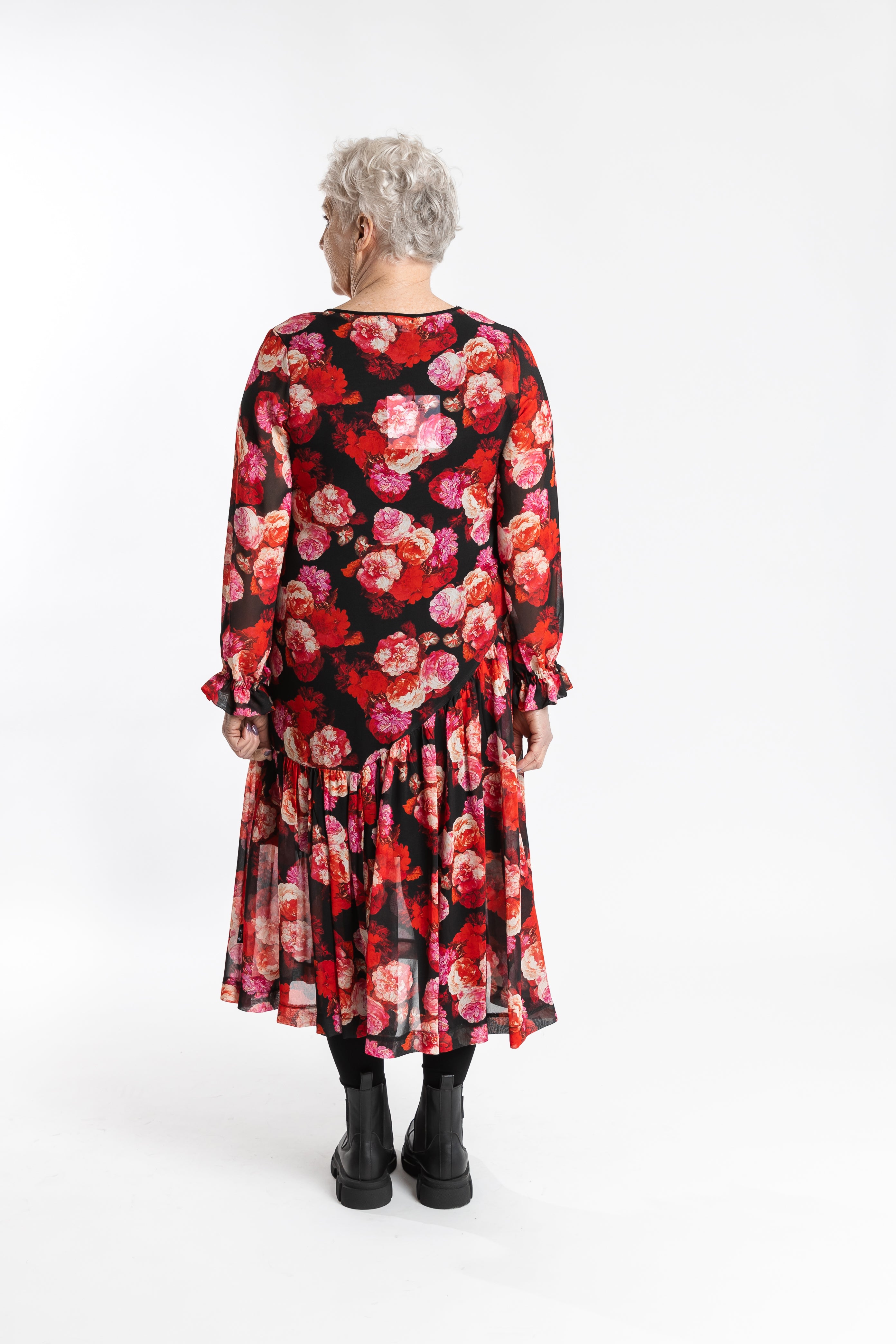 Bianca Dress Made of Flowers