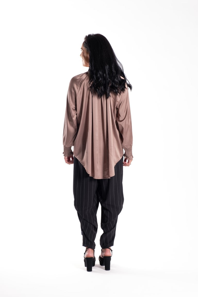 Delight Blouse Mushroom