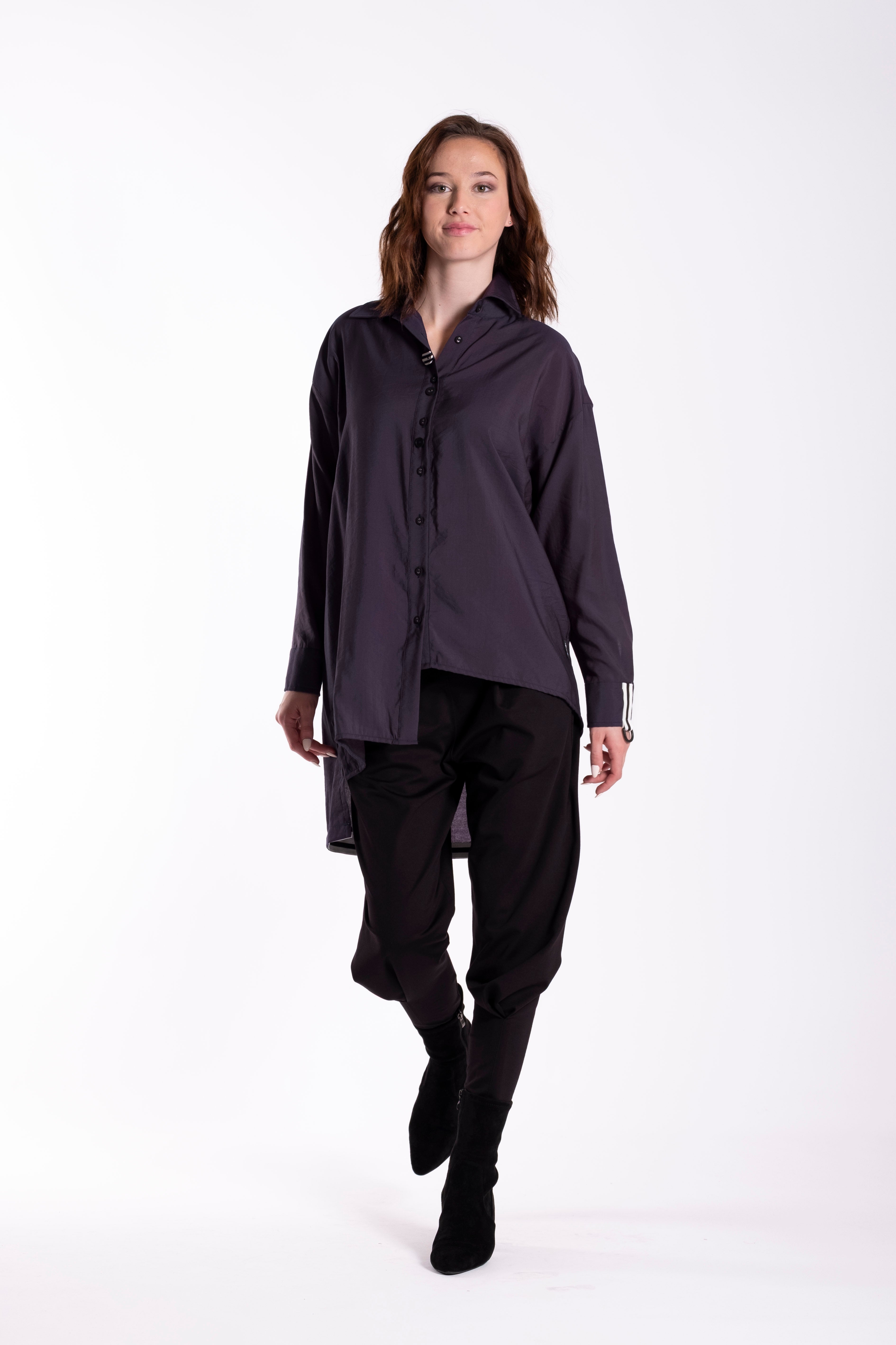 Professor Shirt Iris Smoke