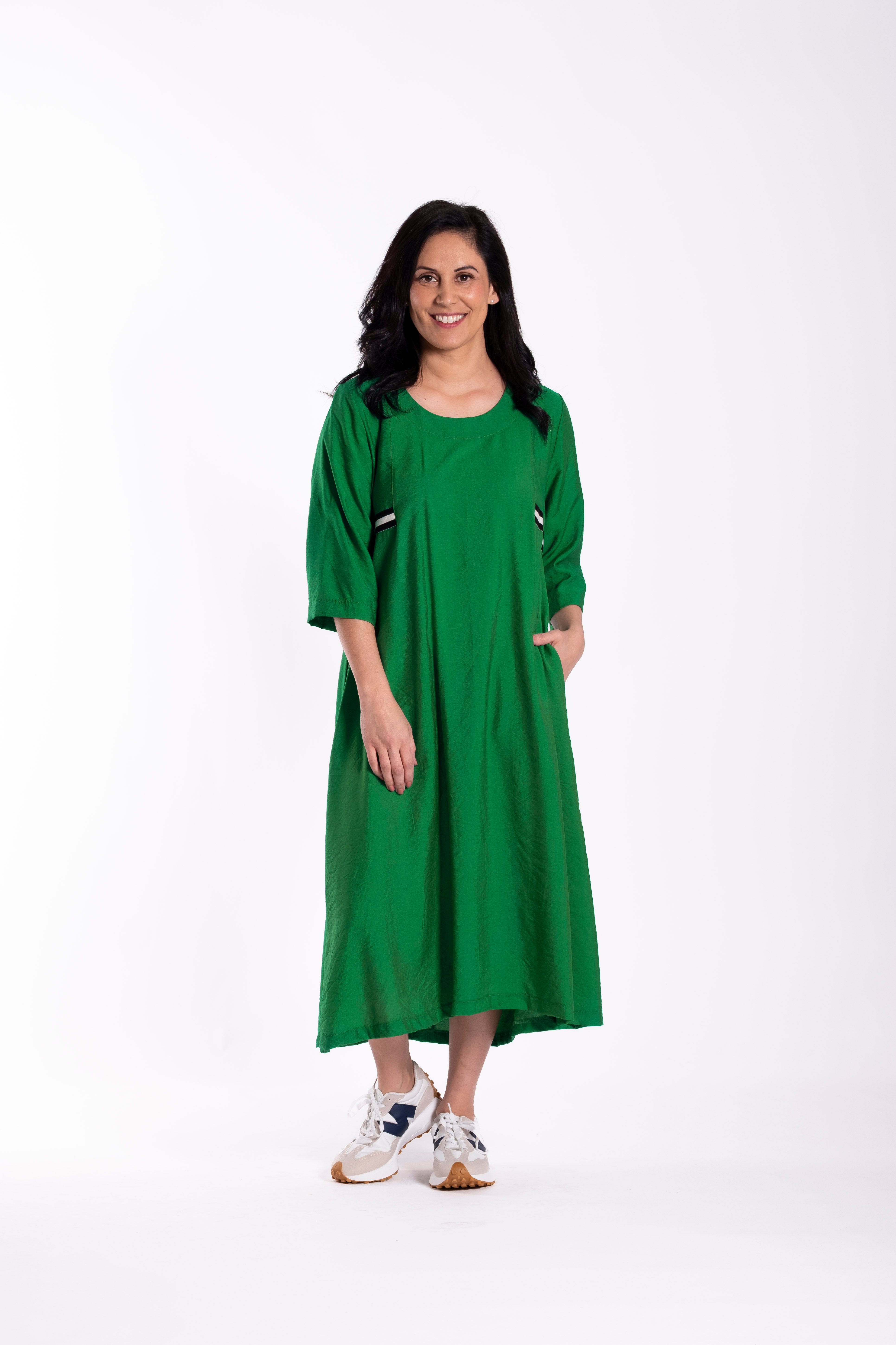 Maddy Dress Green