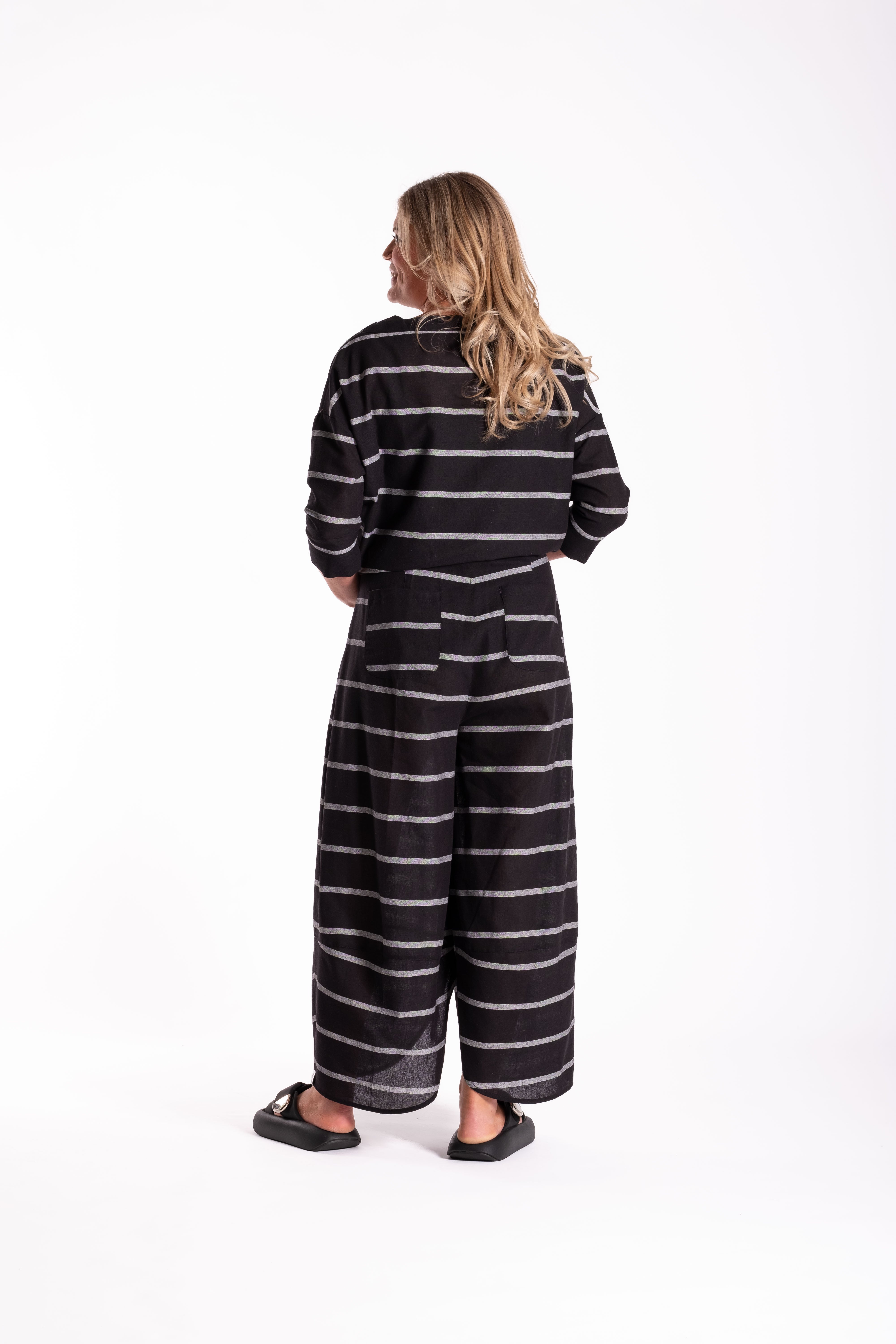 Apartmento Pants Inky Stripe