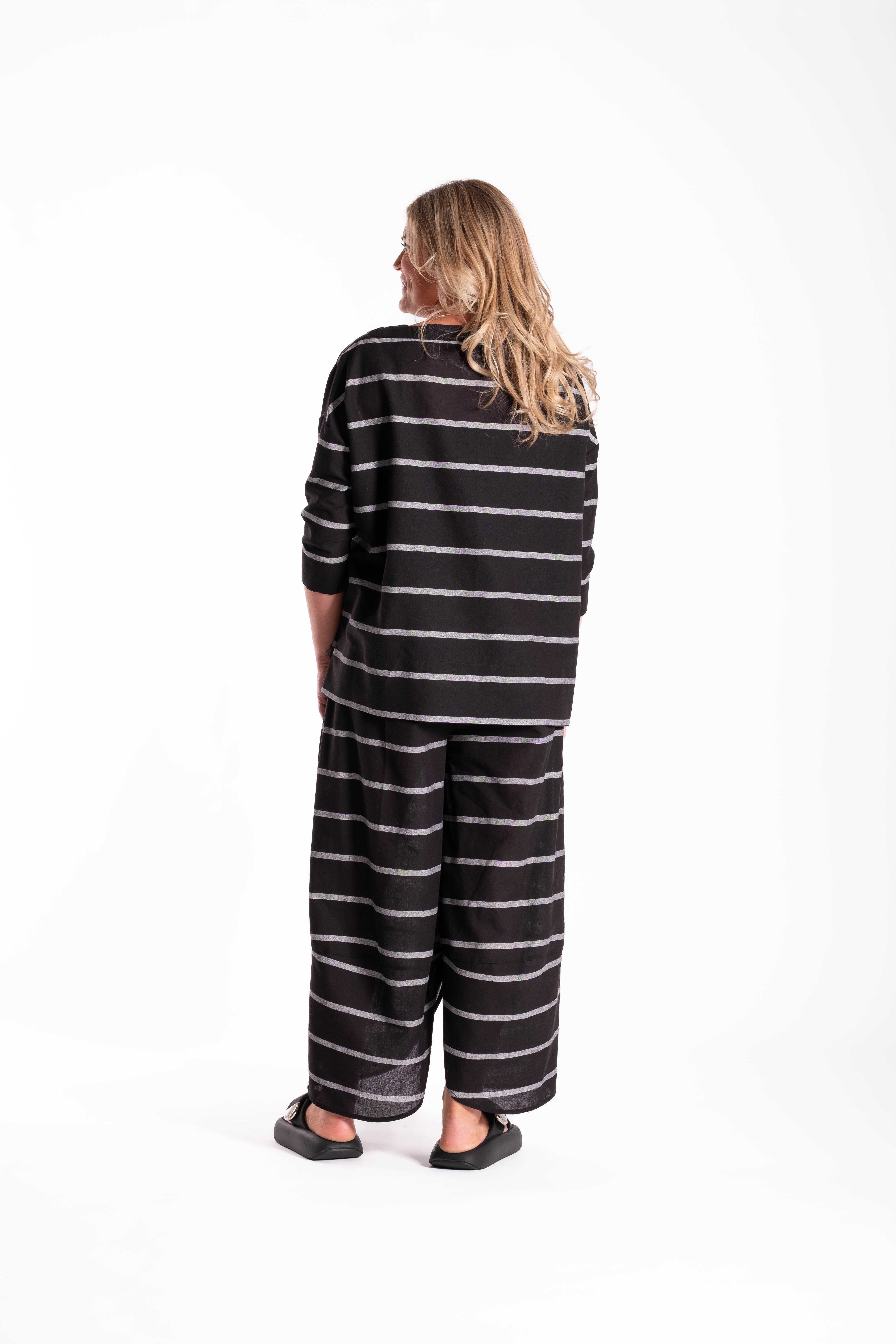 Slate Top Inky Stripe