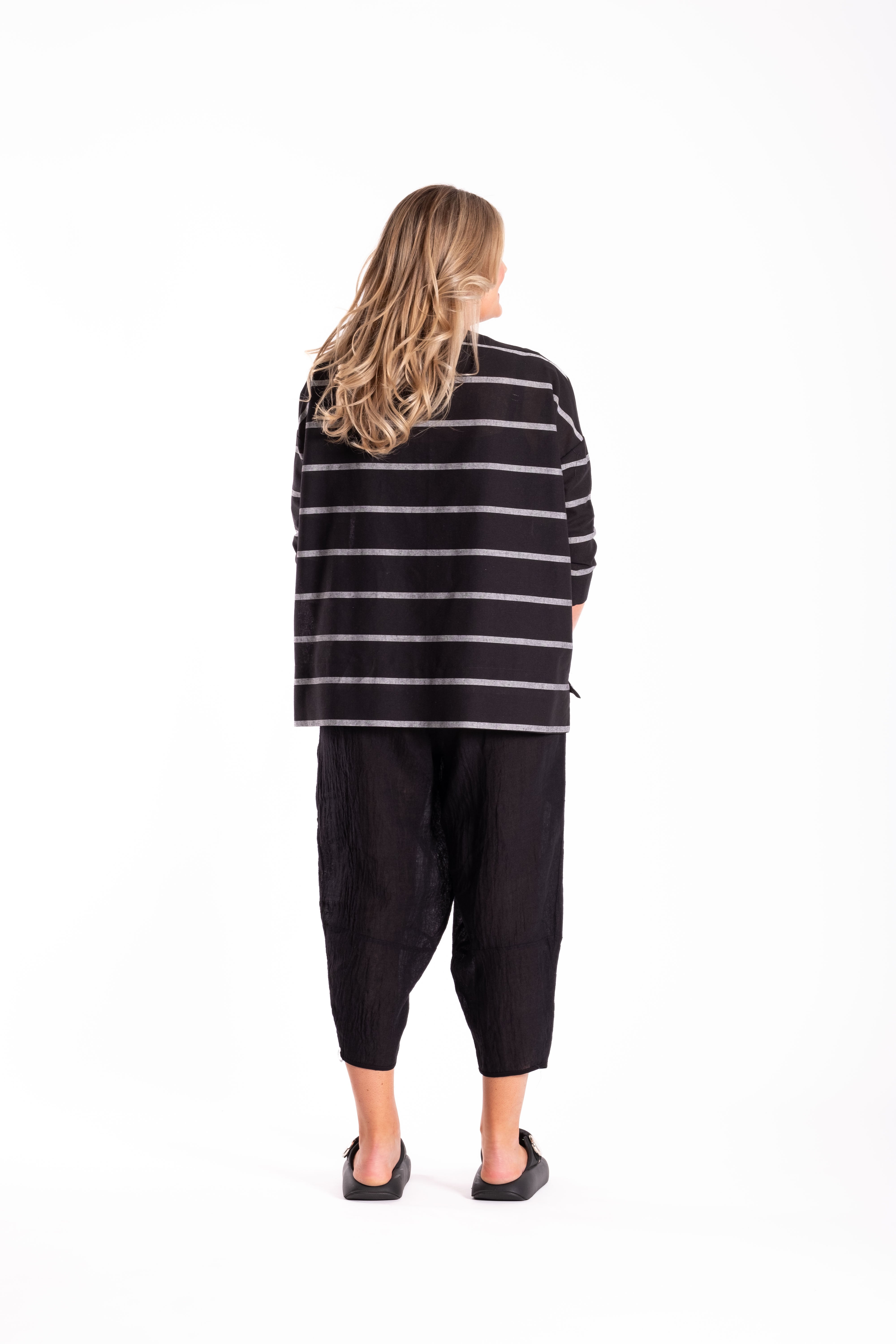 Slate Top Inky Stripe