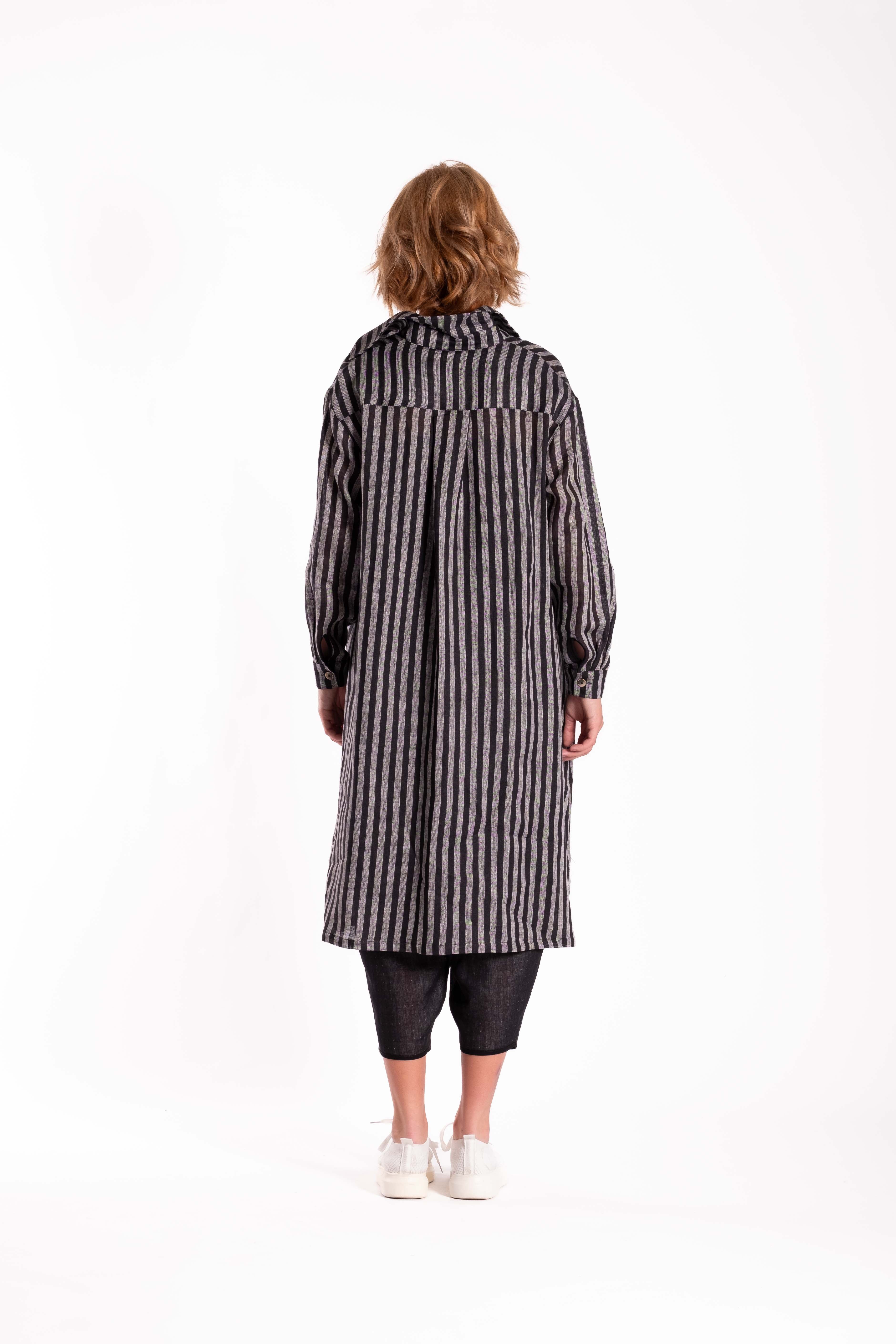 Skylar Shirt Shadowy Stripe