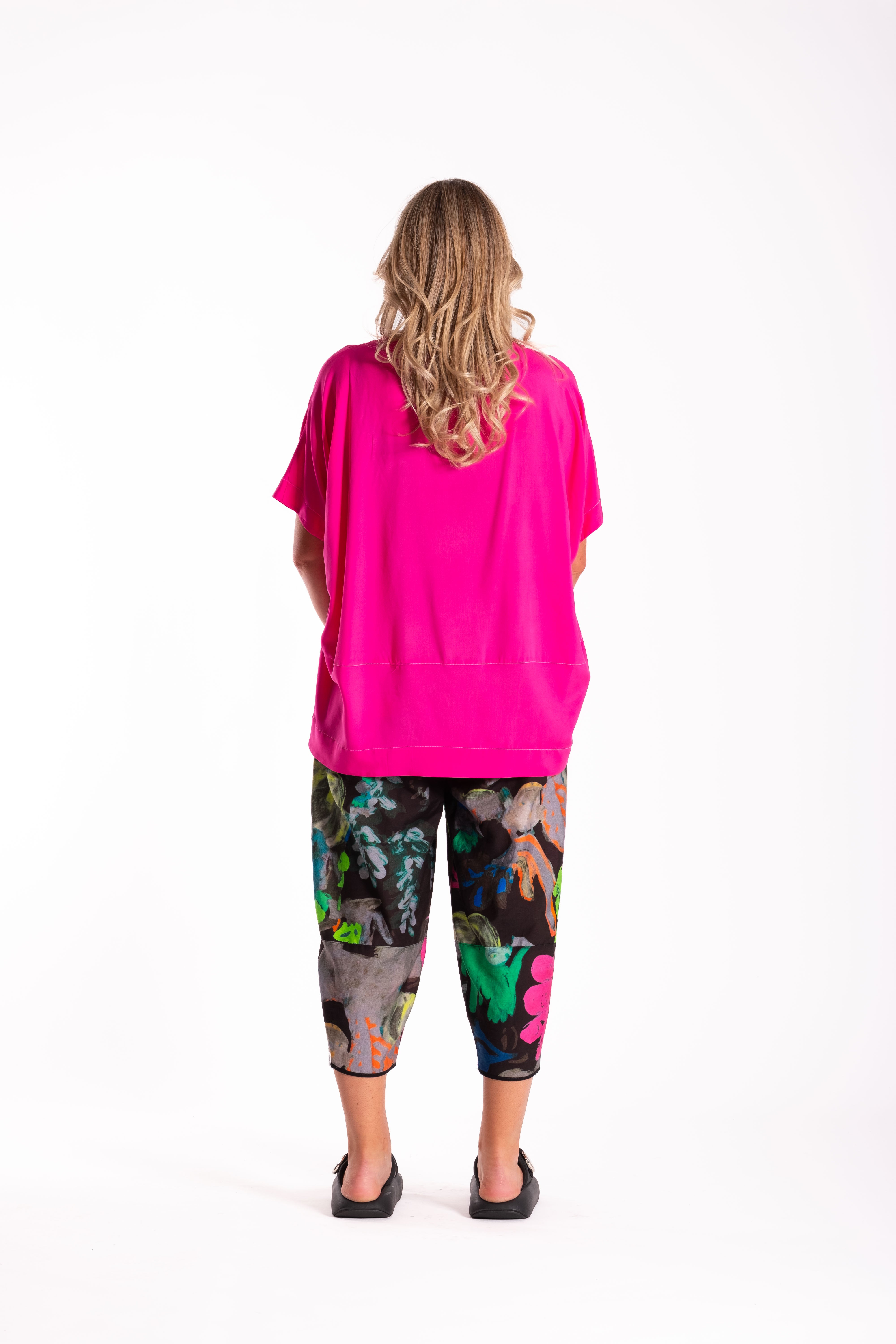 Magnolia Top Hot Pink