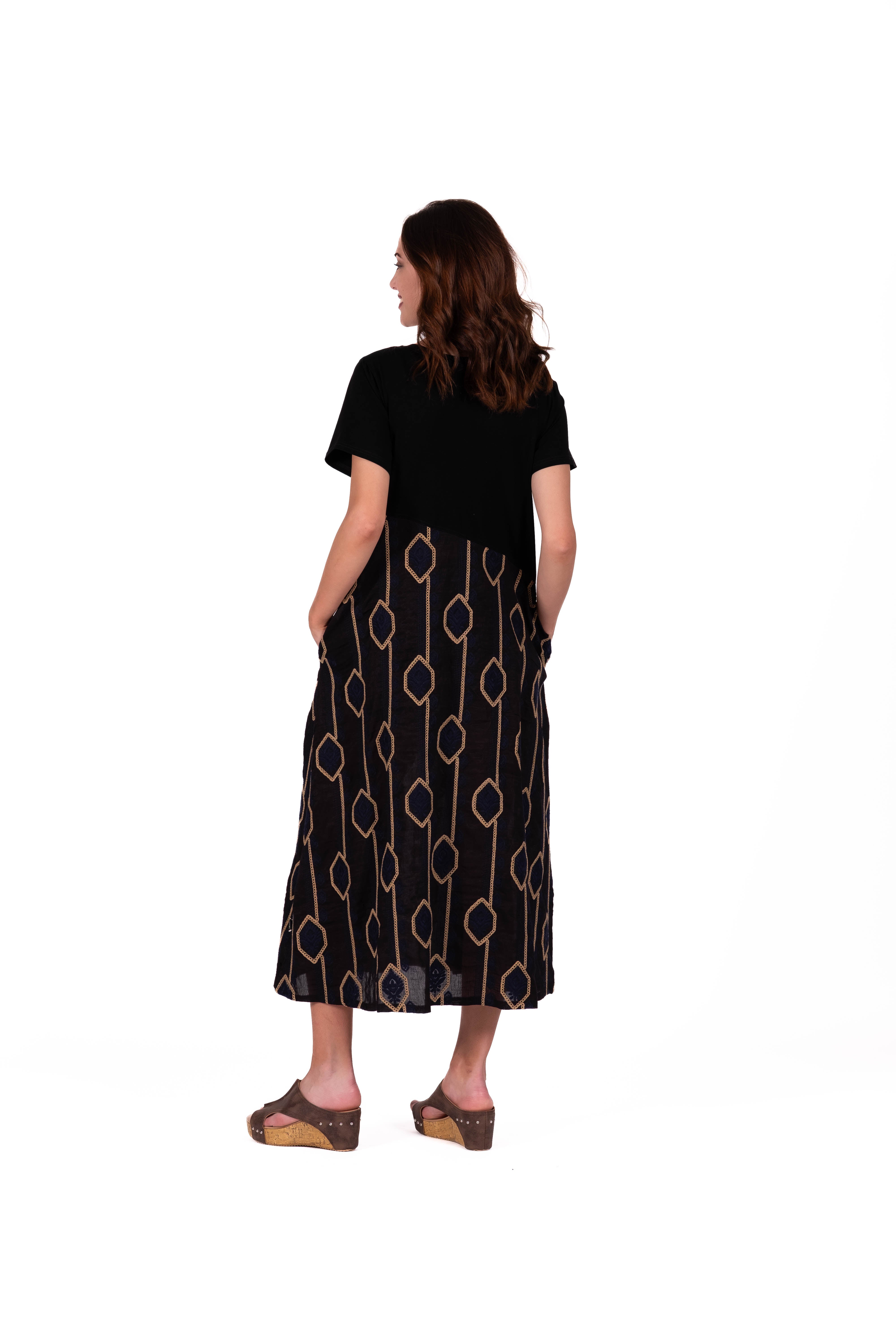 Brinley Dress Obsidian Thread