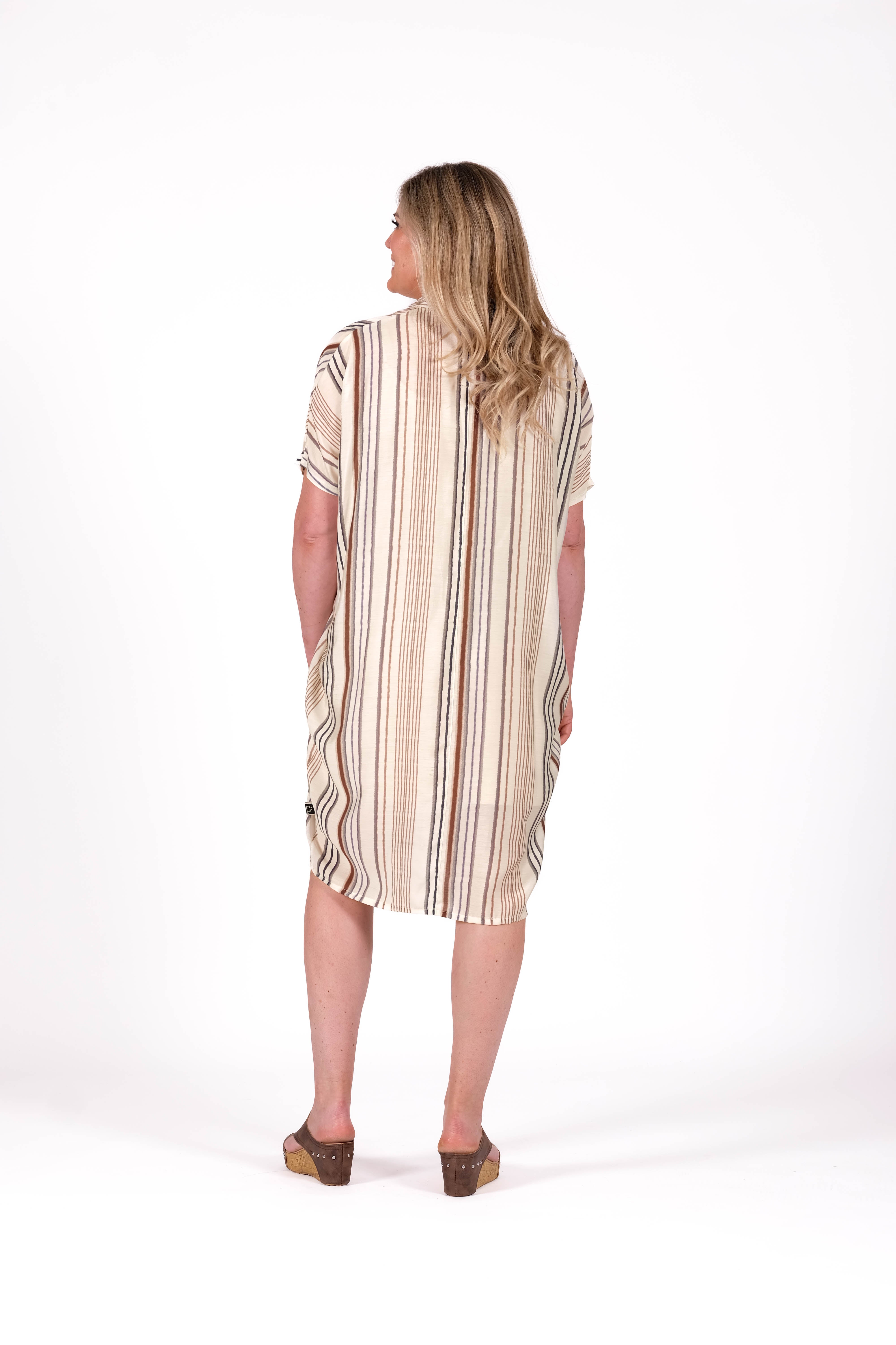 Kotua Dress Stripe Study