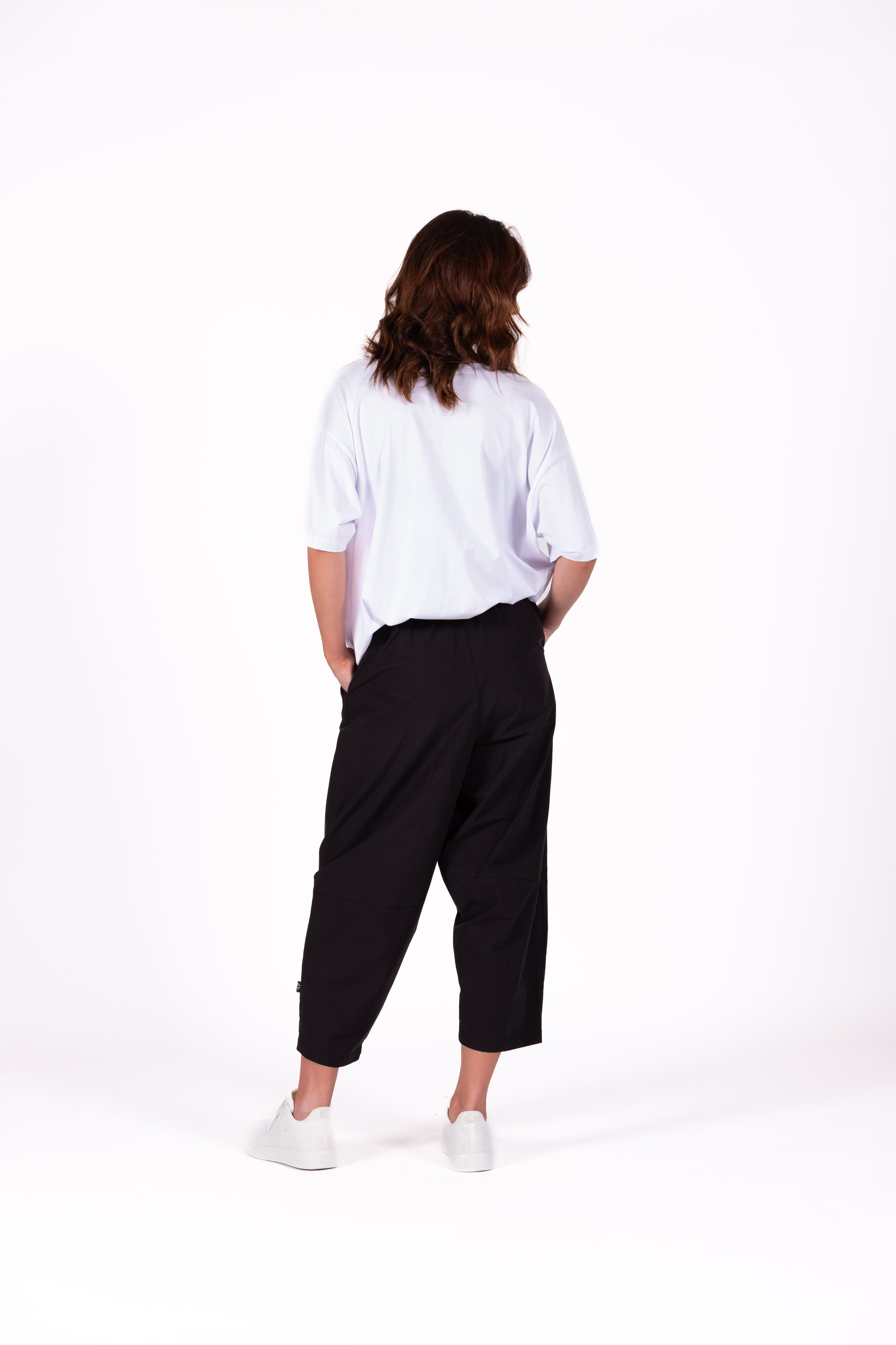 Direction Pants Front Stripe Noir