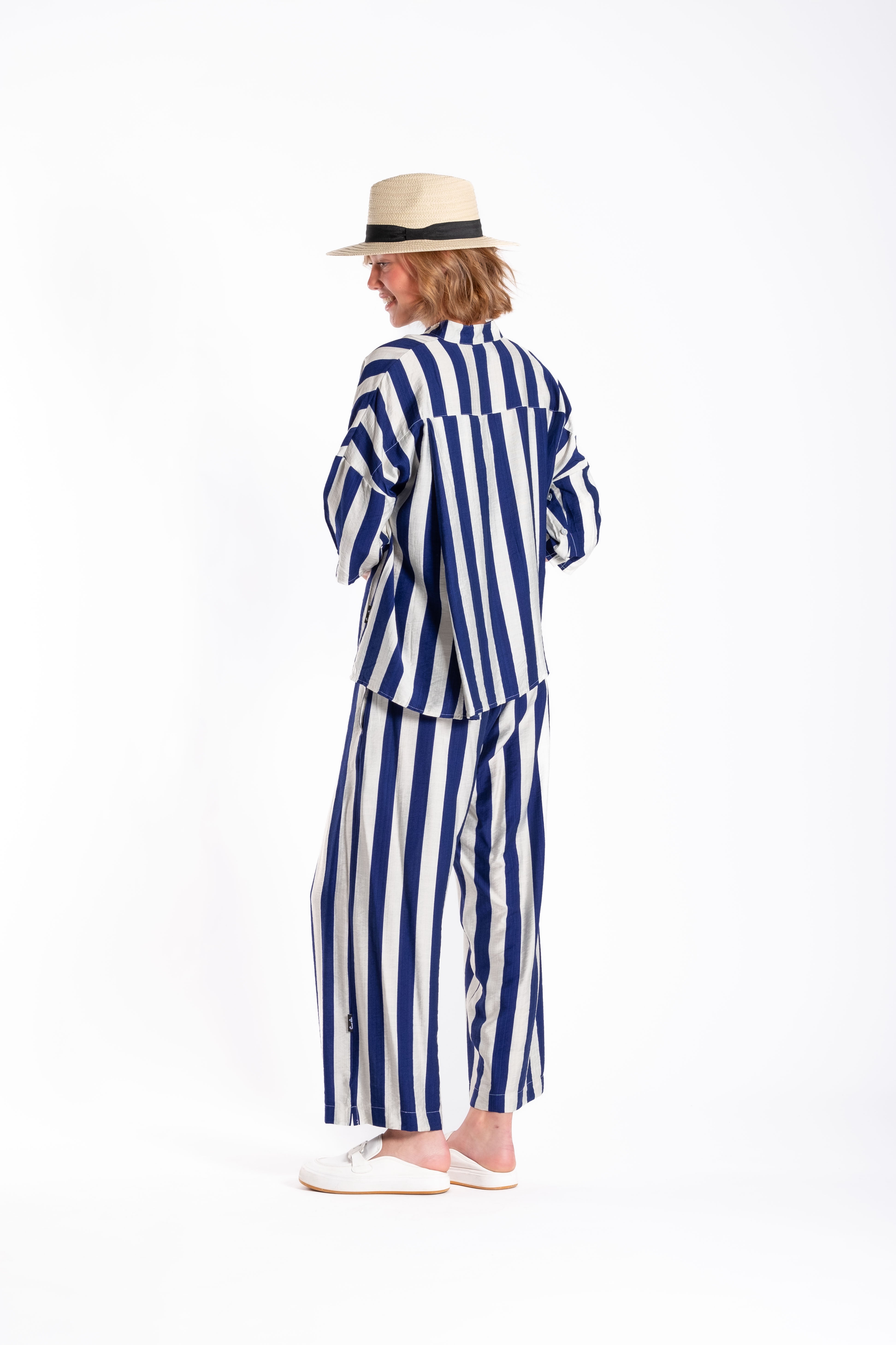 Phoenix Shirt Blue/White Stripe