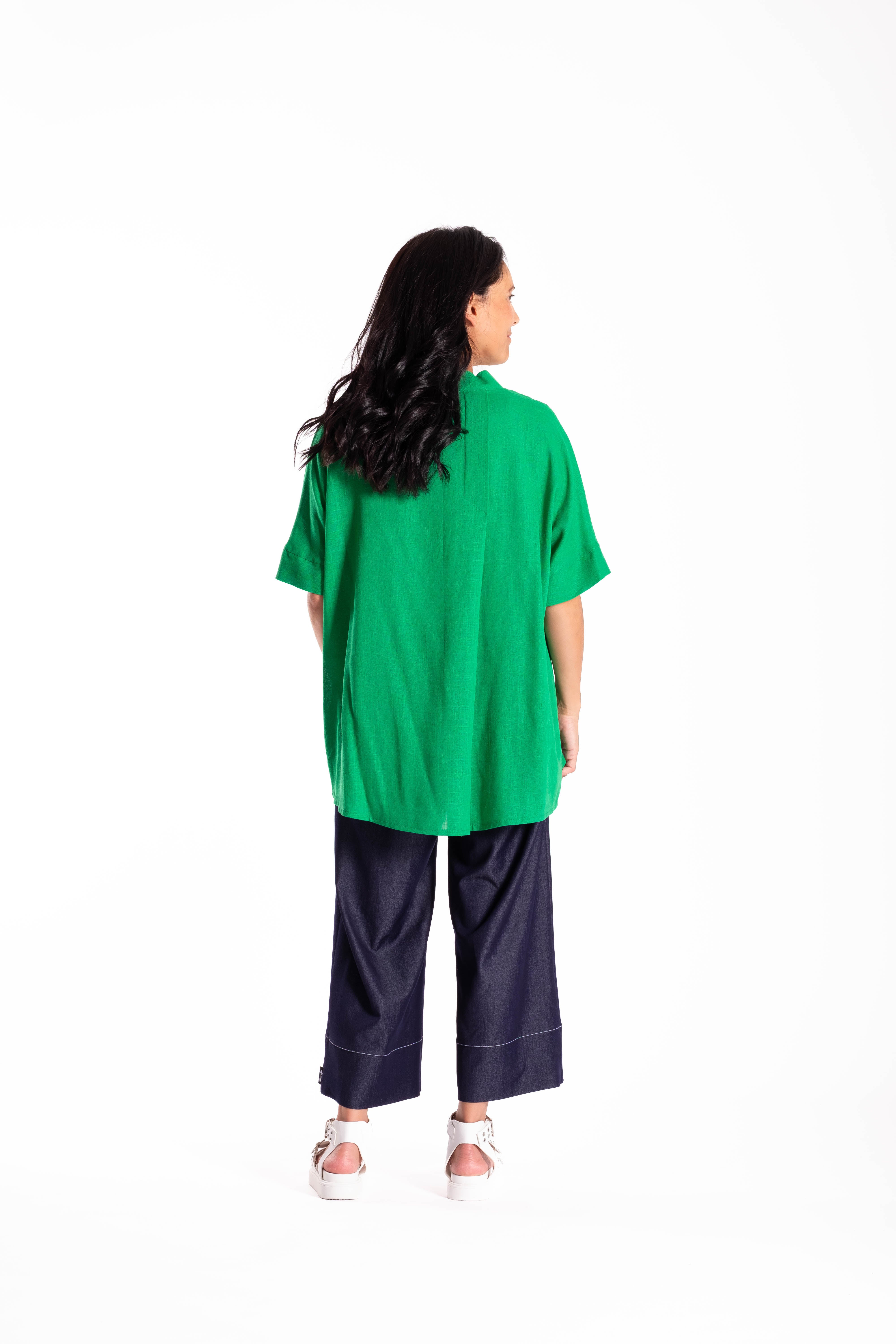 Kelly Top Apple Green