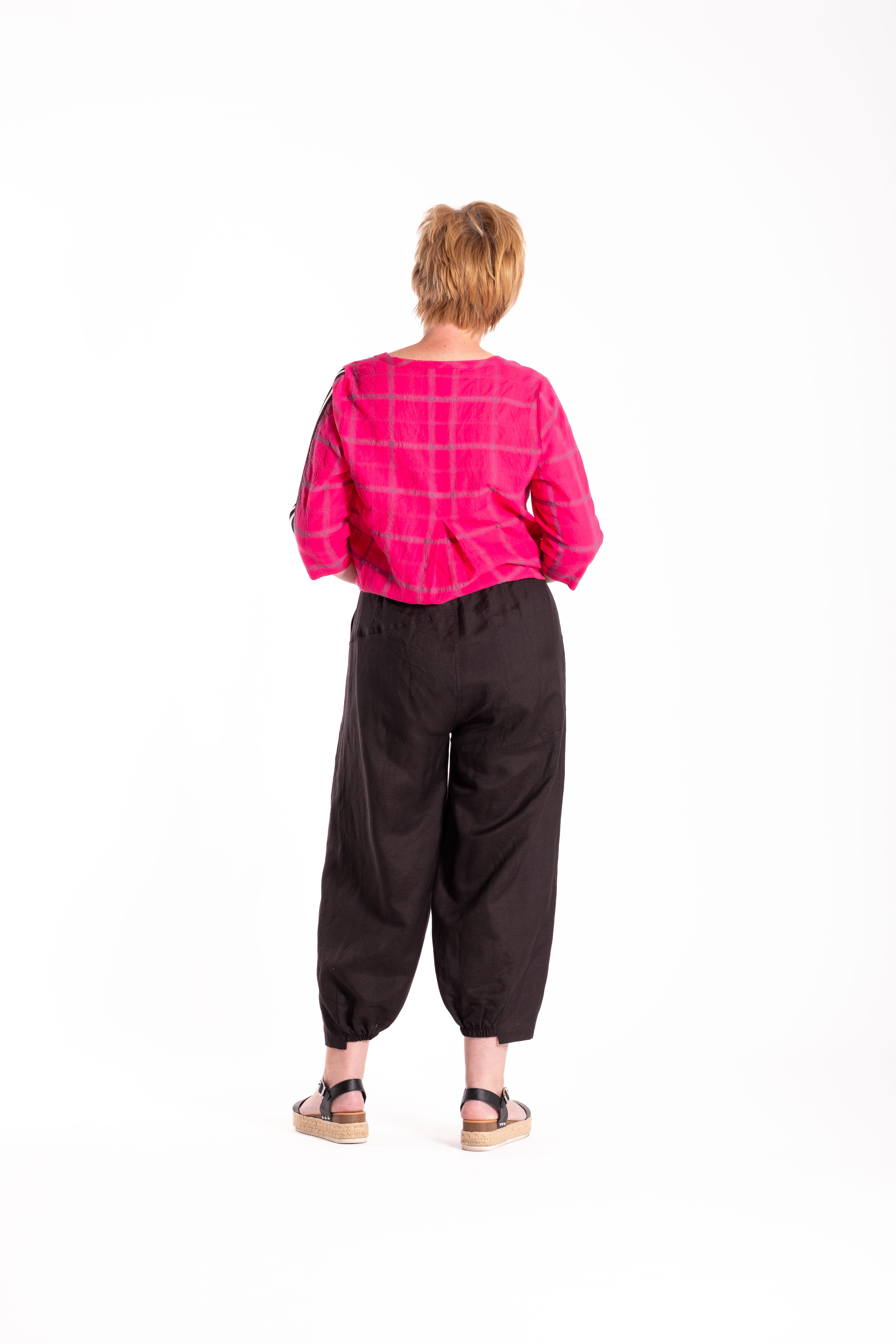 Stitch Pants Black