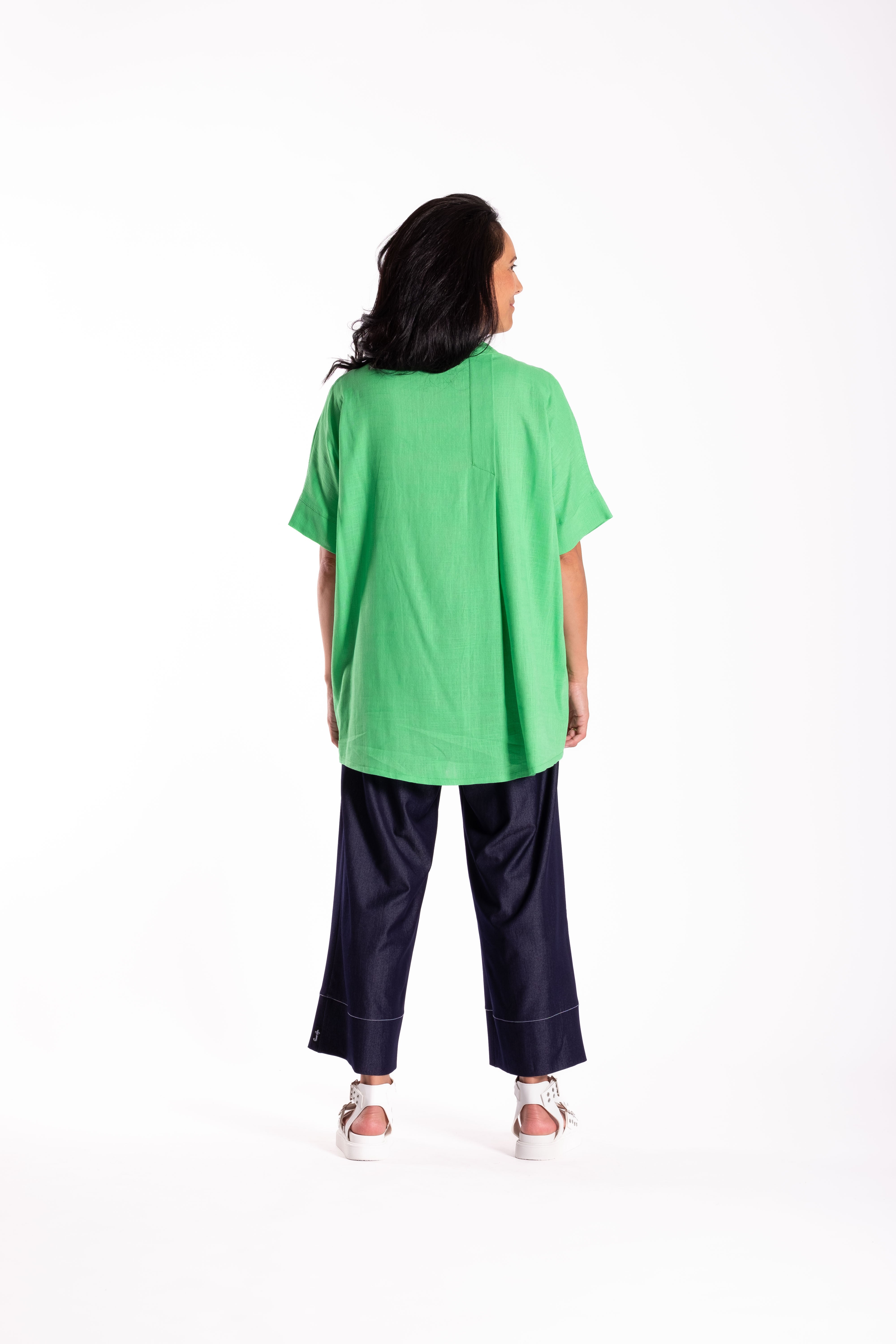 Kelly Top Lime Green