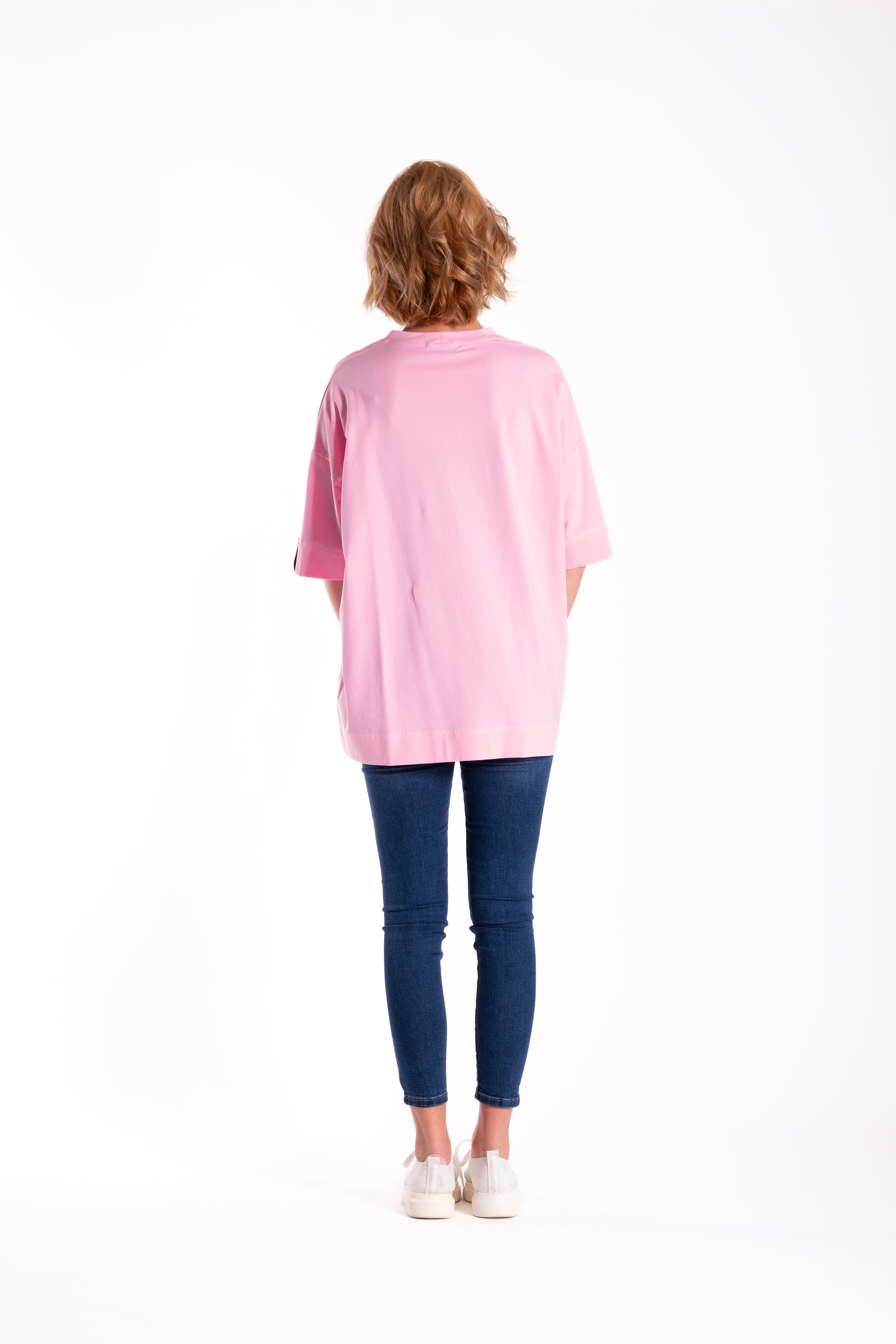 Jellicoe Box Tee Pink
