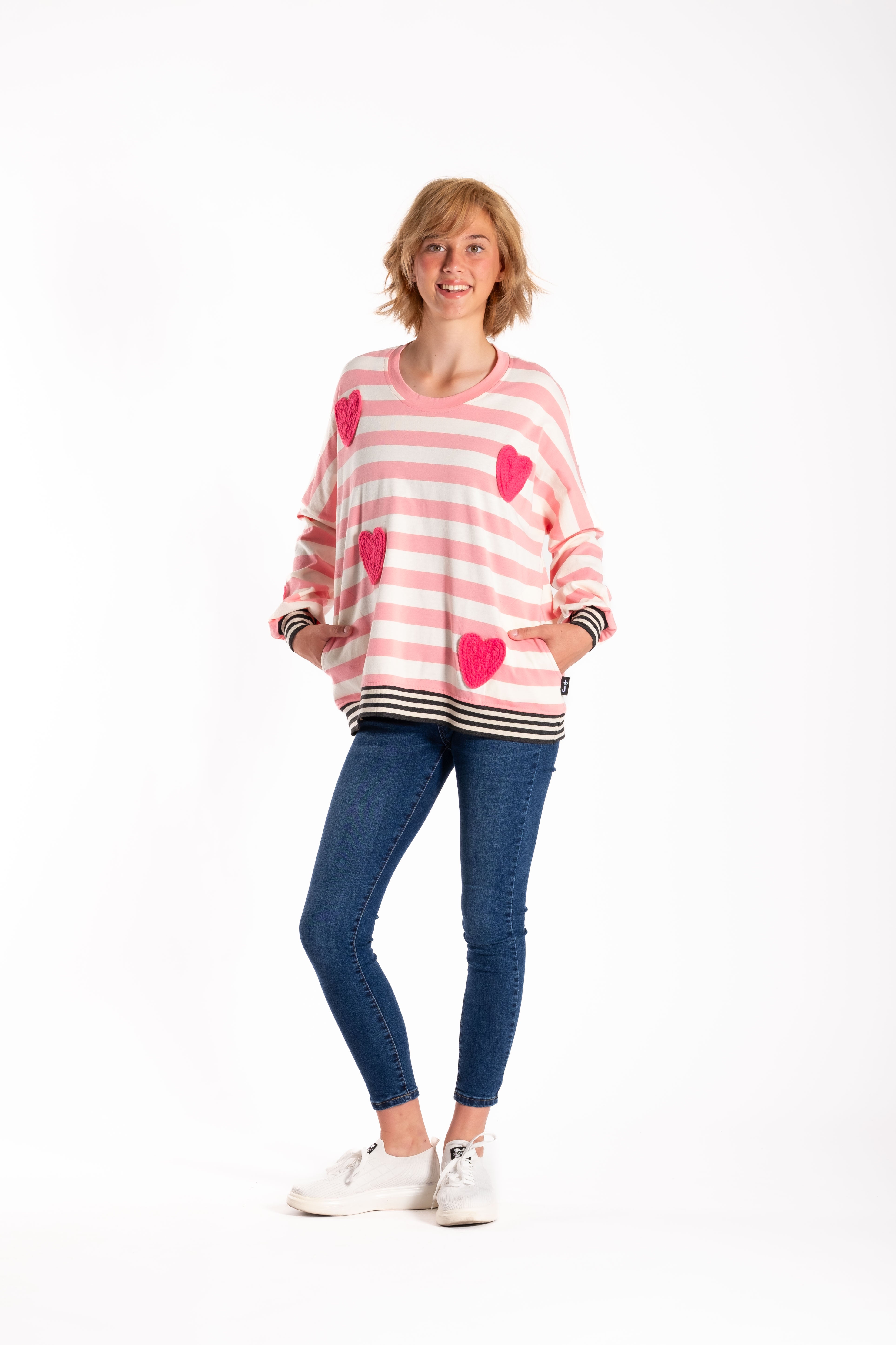 Sweatshirt Candy Stripe