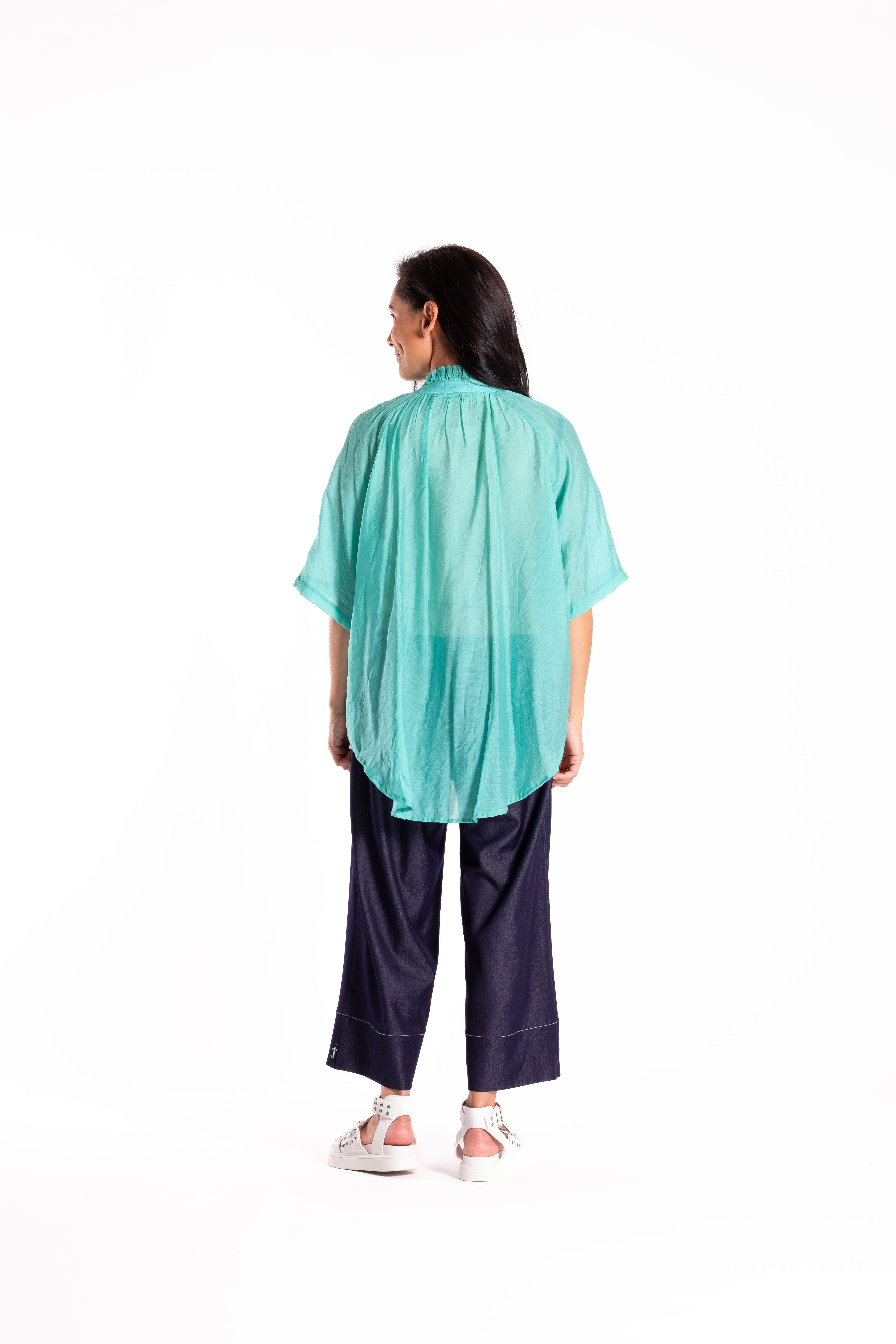 Delight Blouse Seafoam