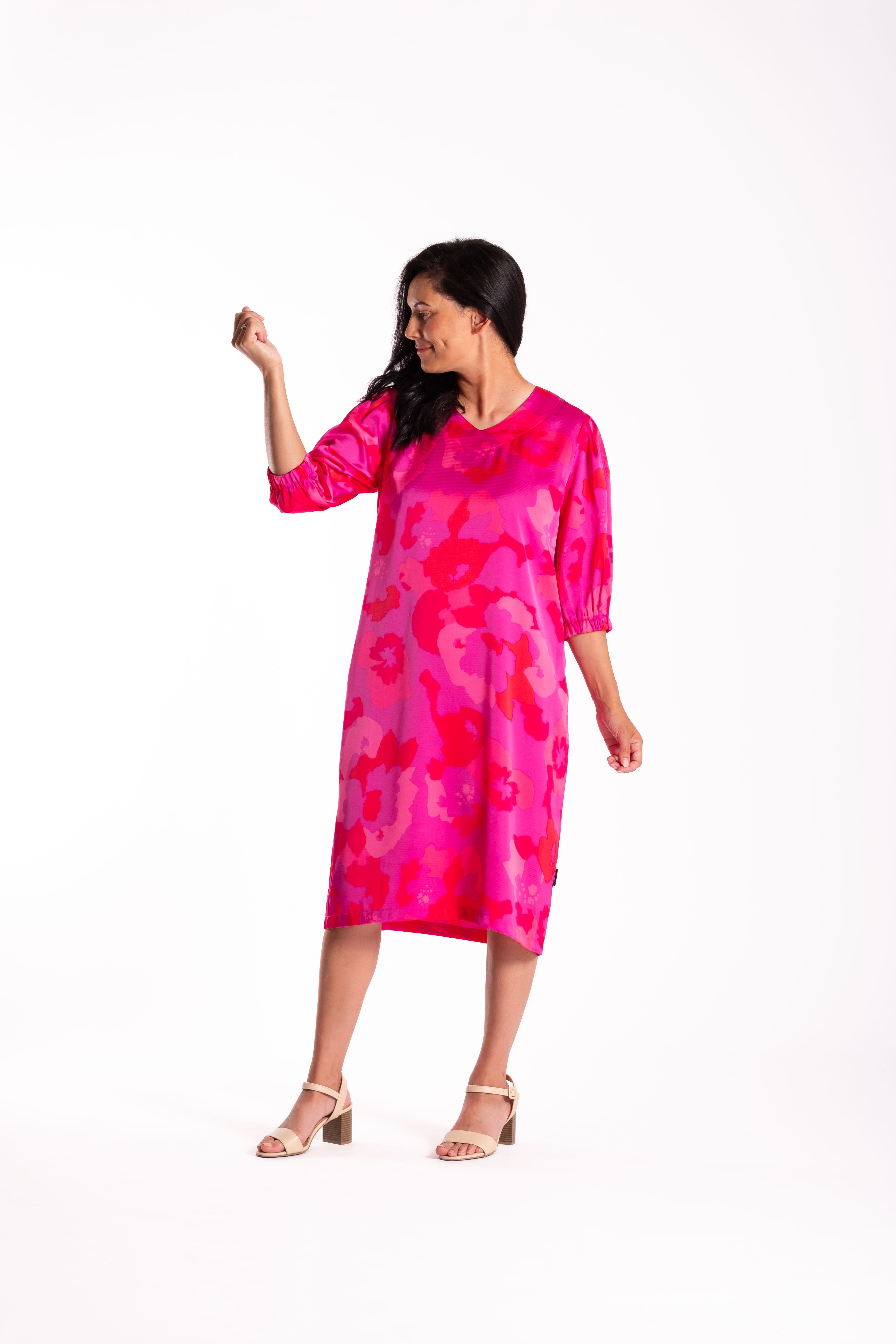 Briella Dress Cargo Pink