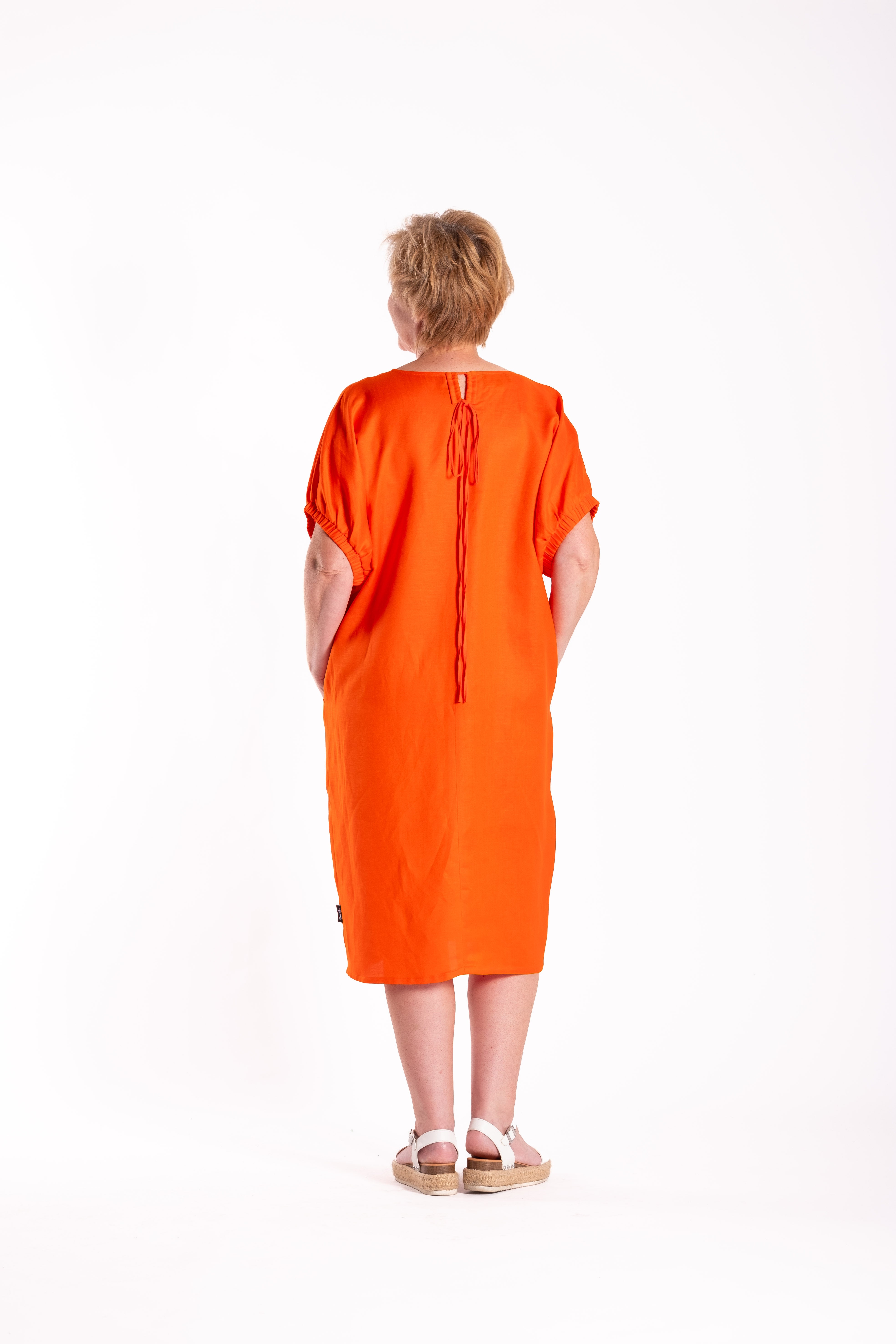 Sofia Dress Orange