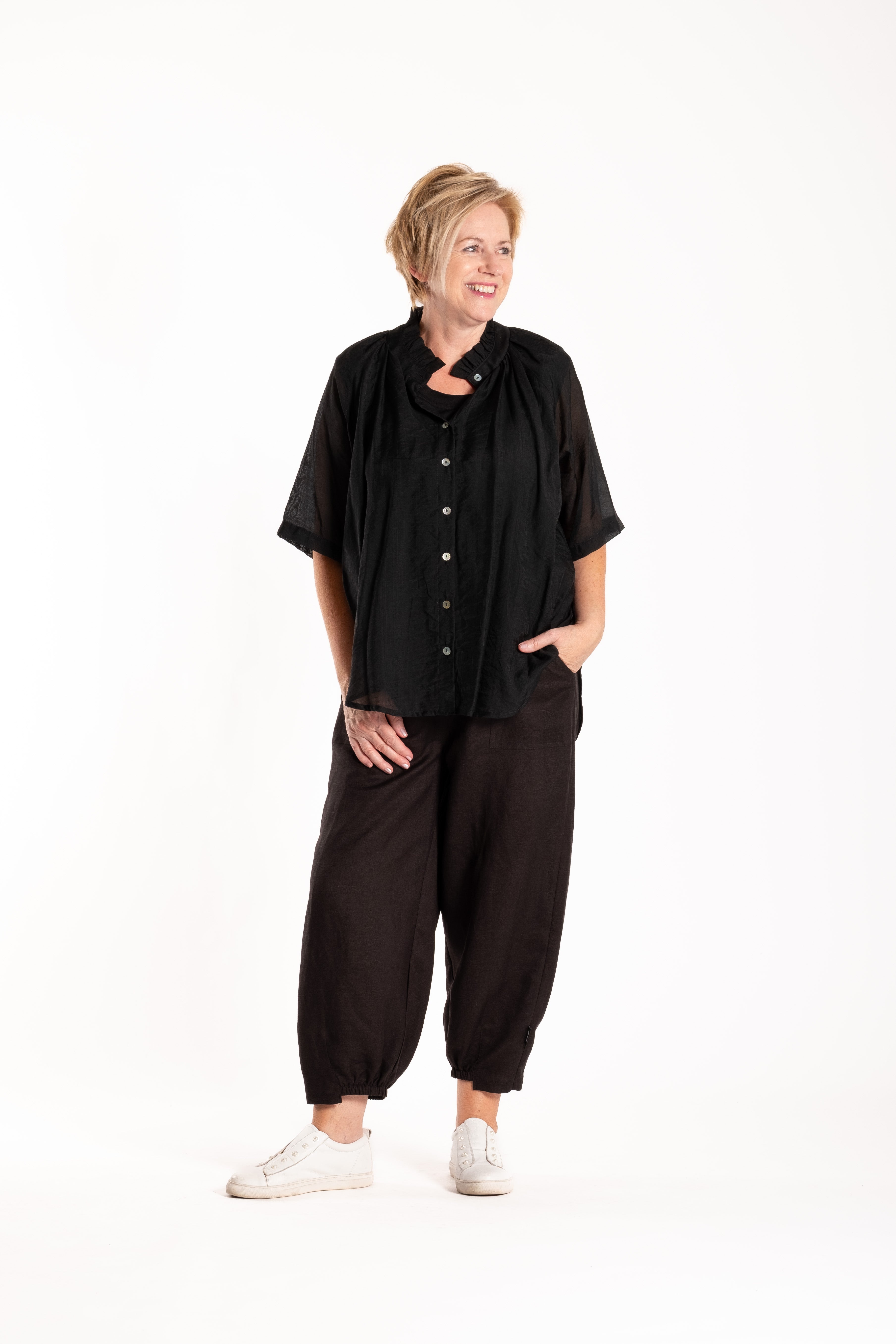 Delight Blouse Black