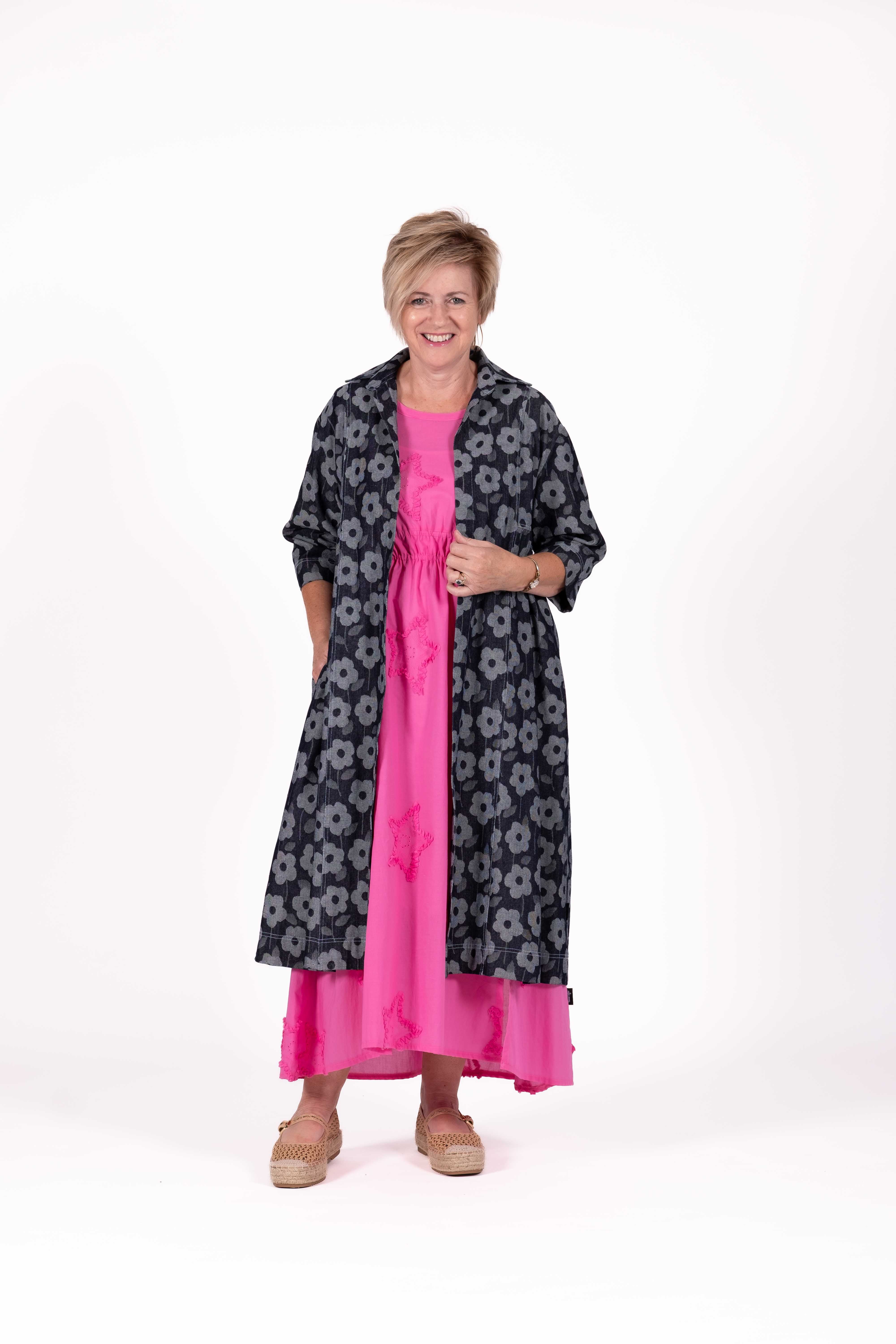 Truffle Coat Denim Daisy