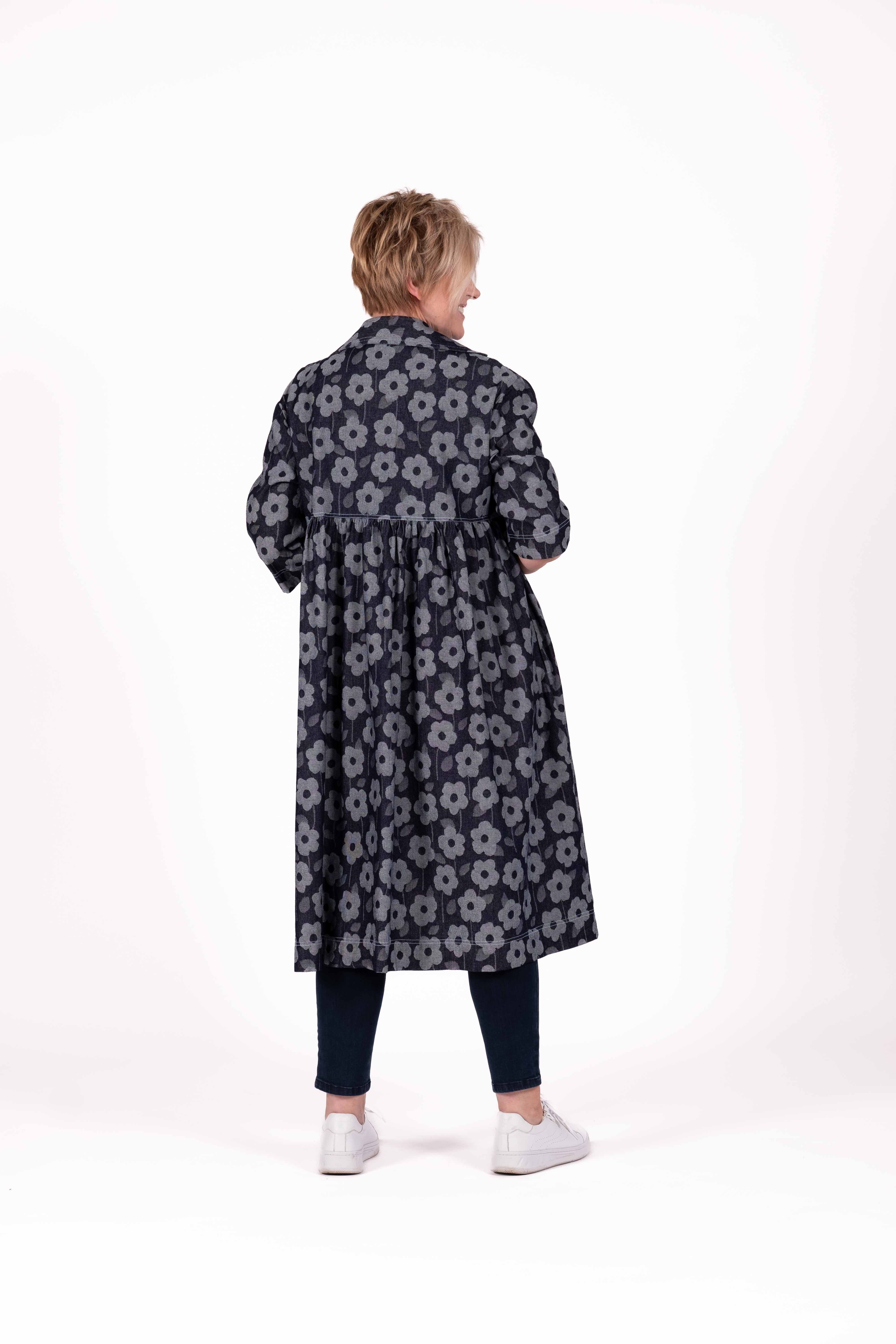 Truffle Coat Denim Daisy