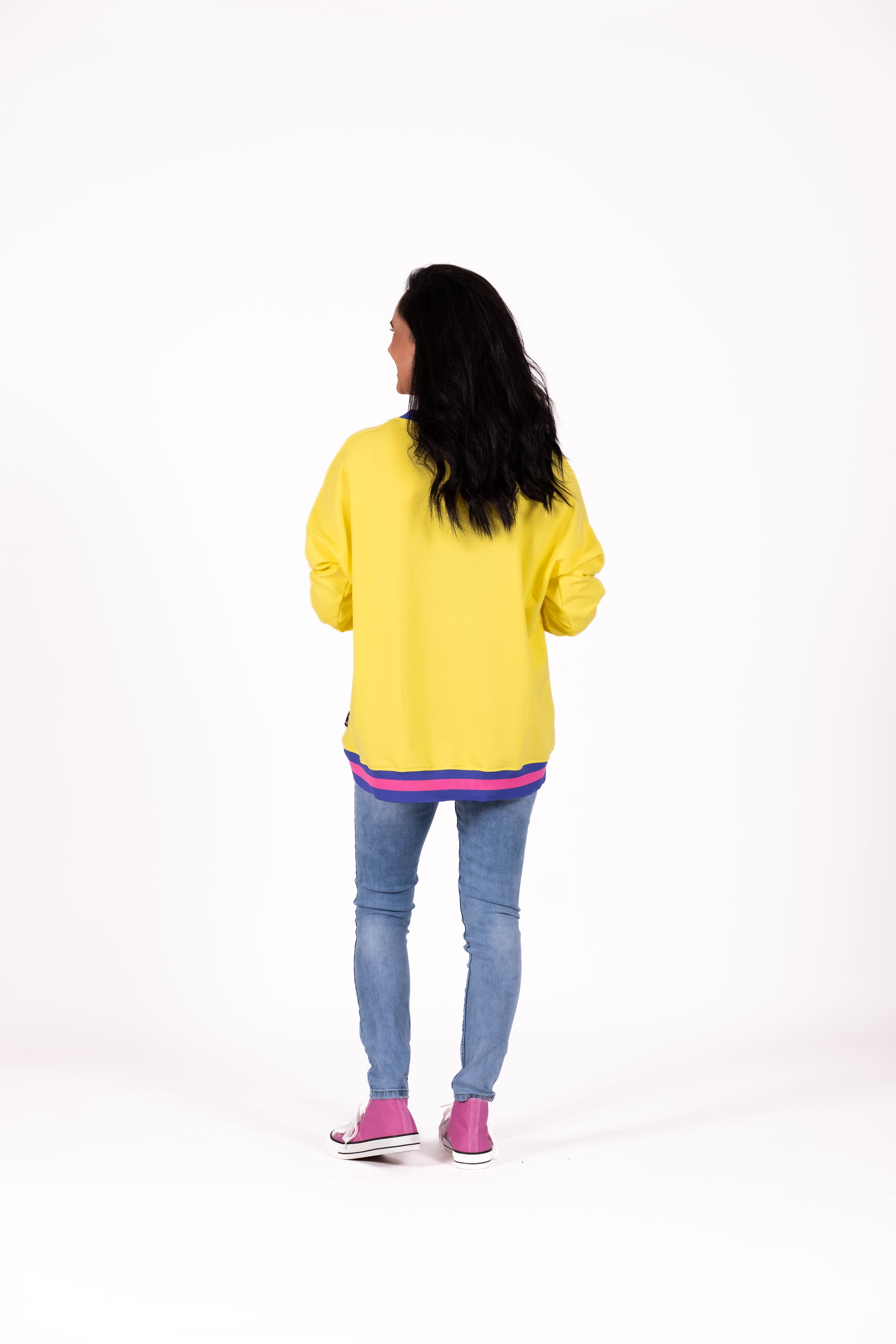 Sweatshirt Yellow Flower Heart