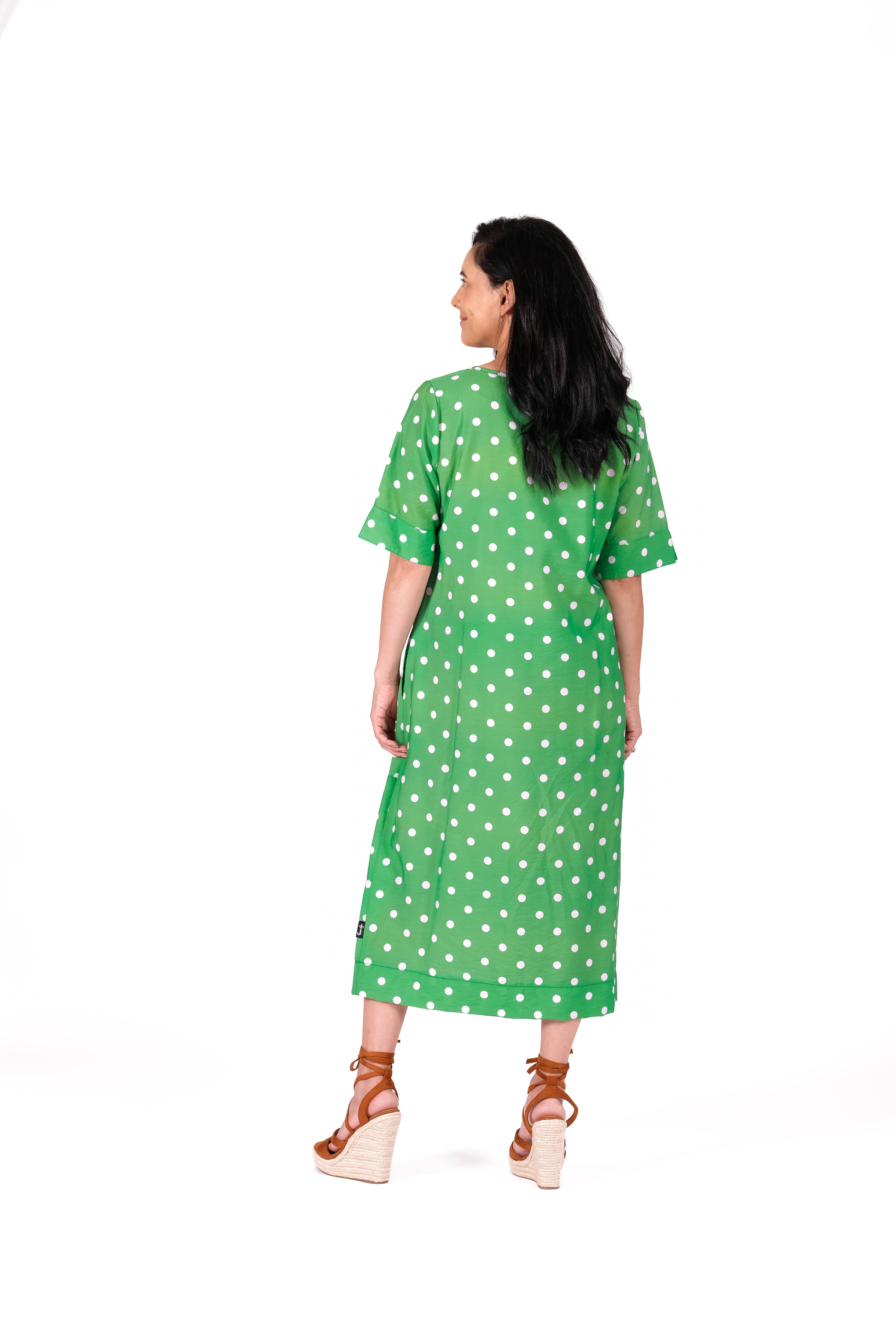 Jordan Dress Green Tea Confetti