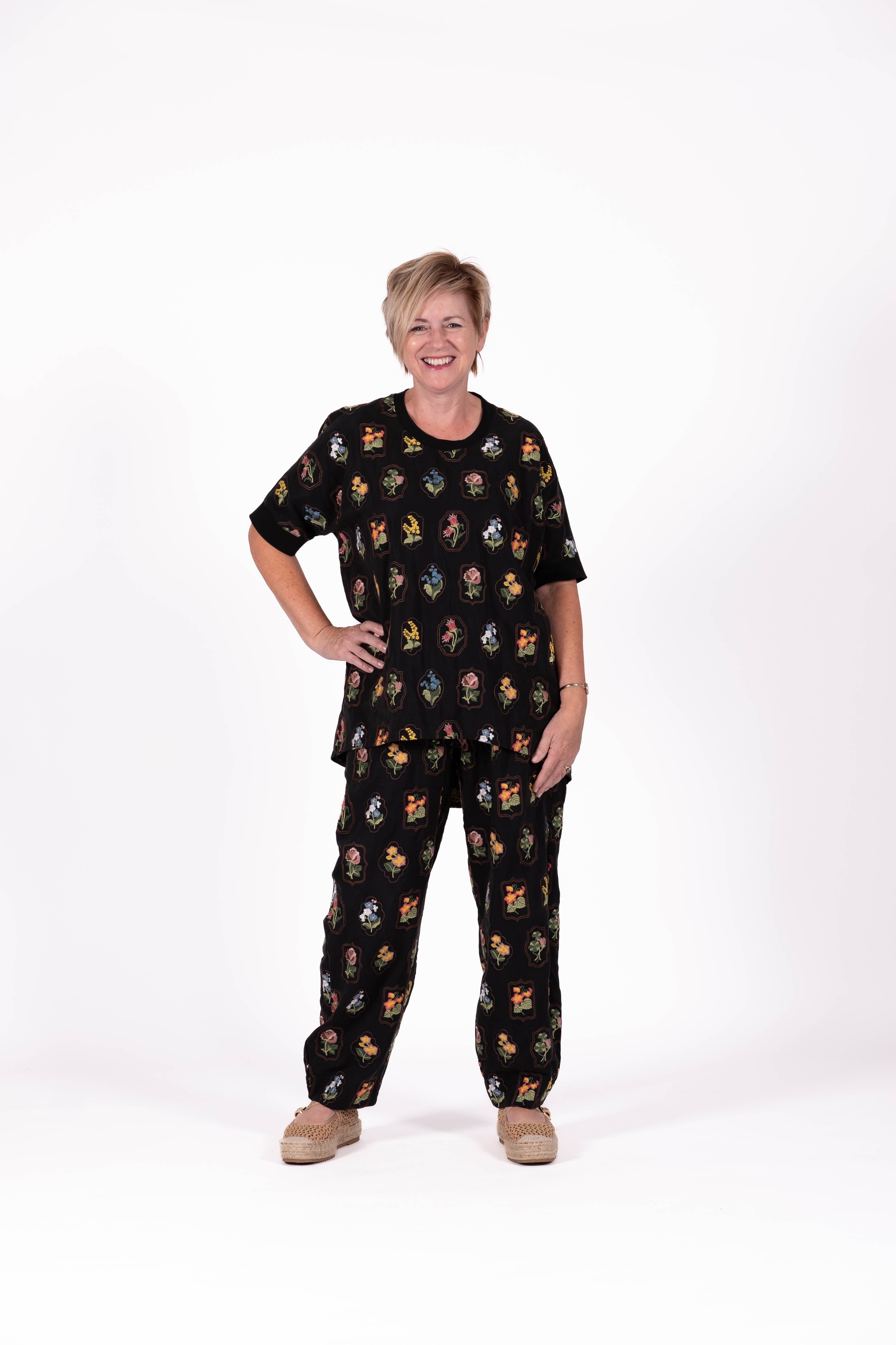 Twilight Pants Garden Medallion