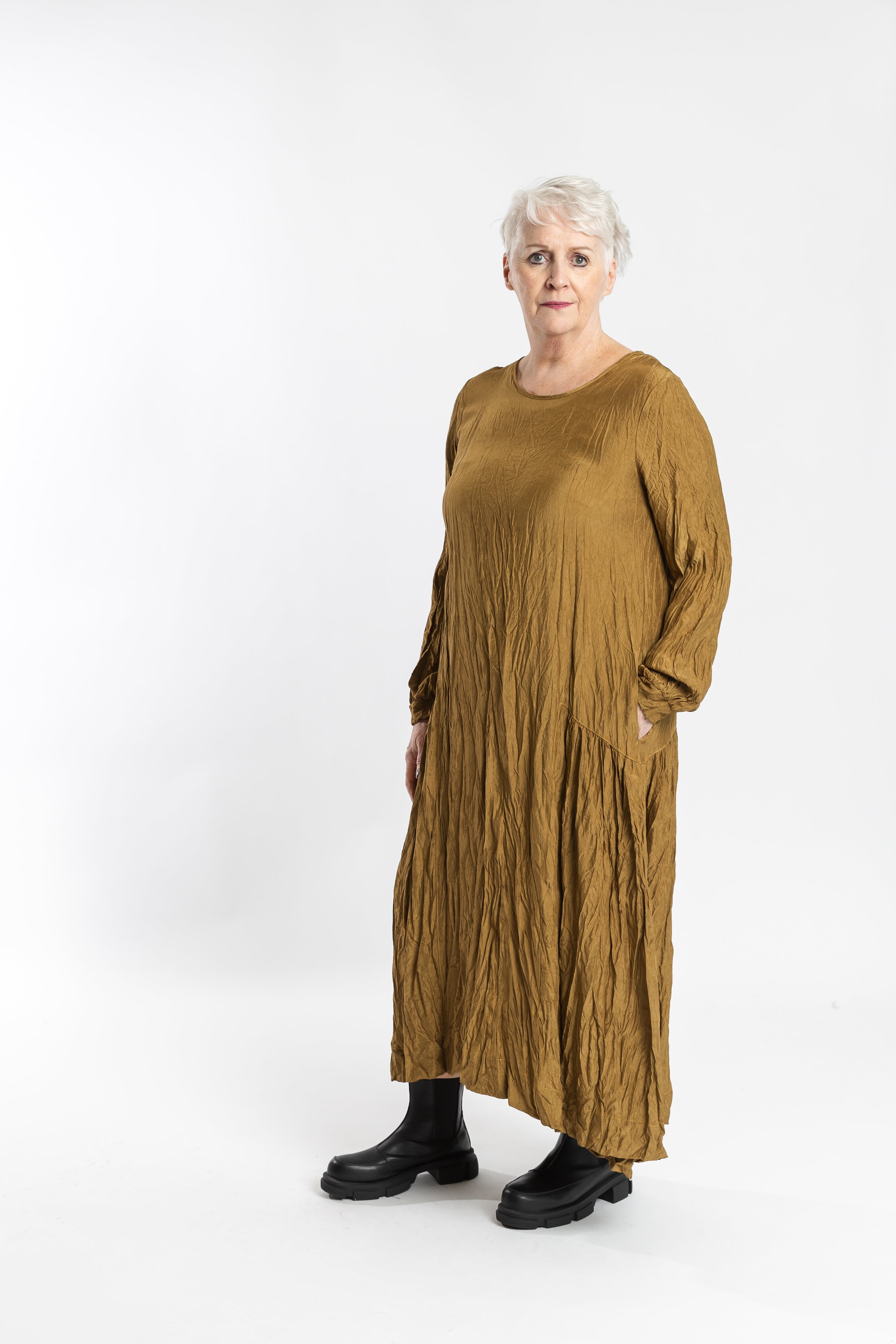 Zoe Dress Gold