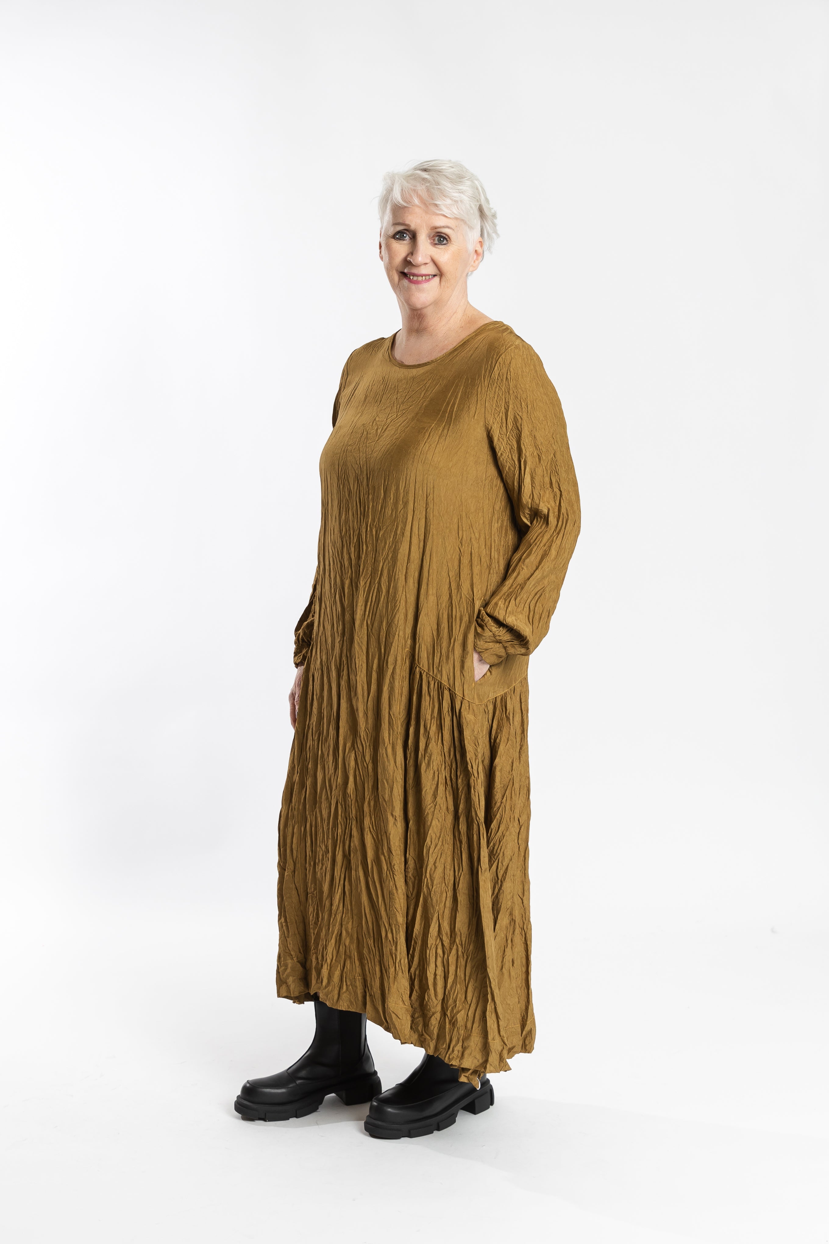 Zoe Dress Gold
