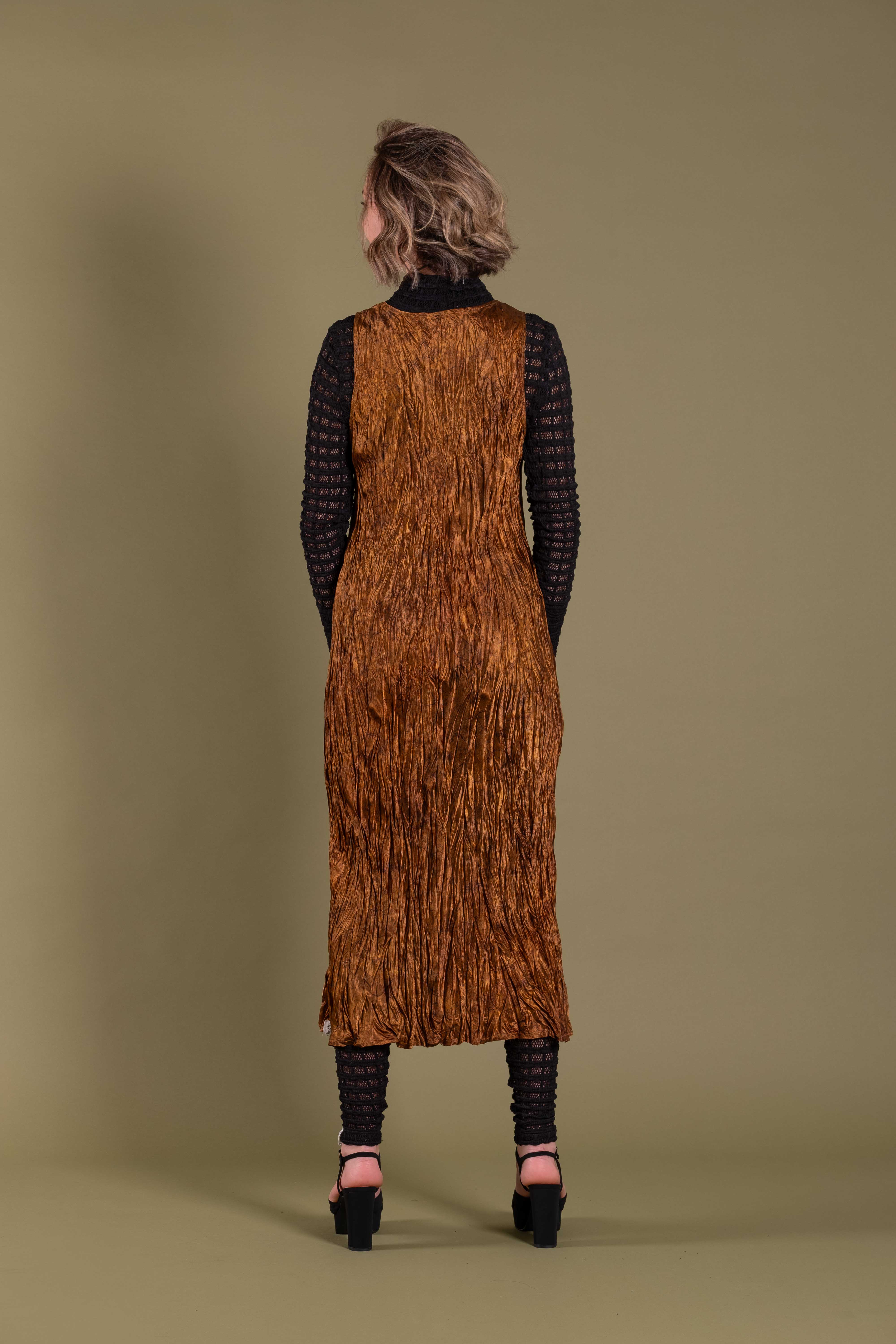 Brooke Dress Burnt Sienna