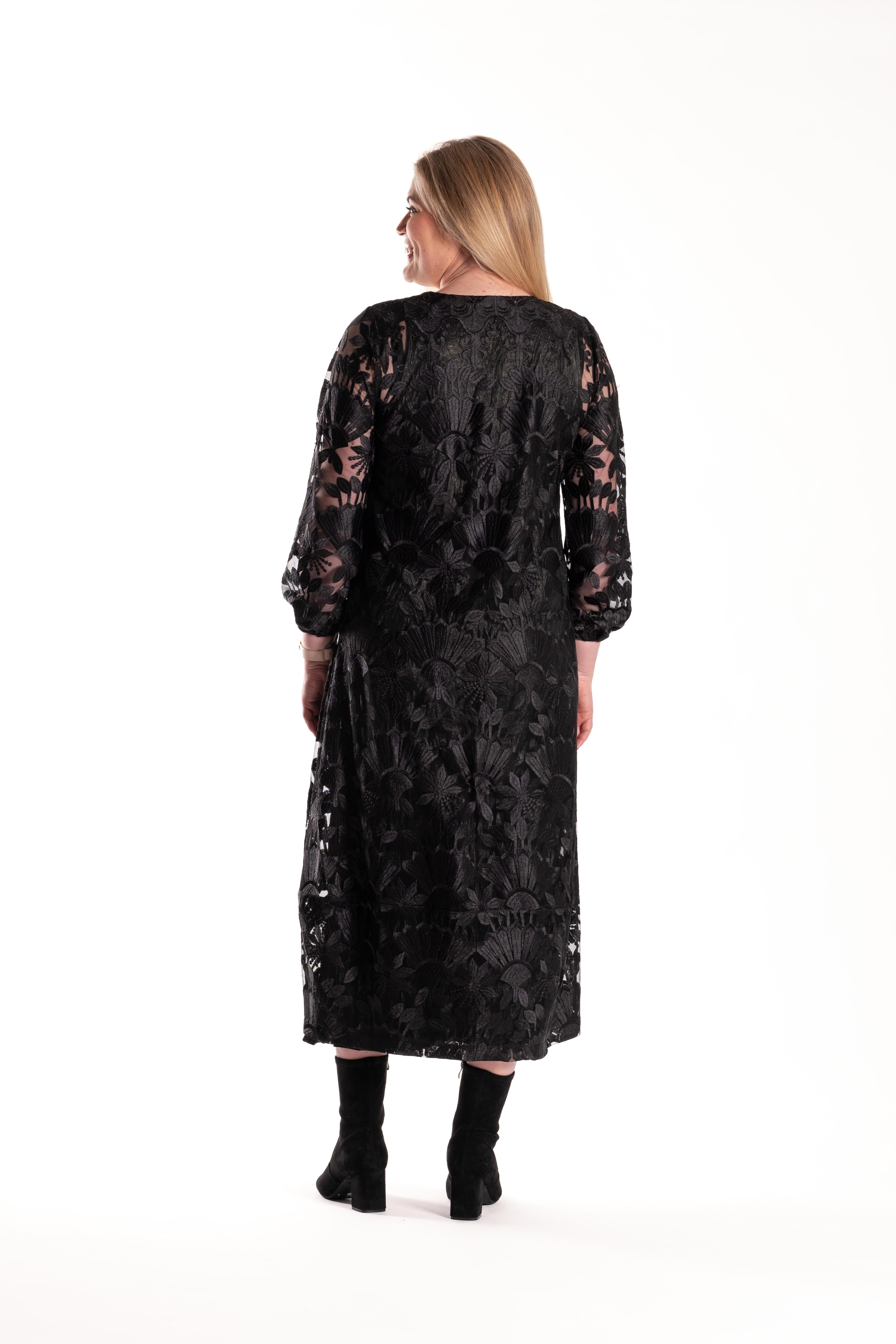 Connection Dress Black Lace