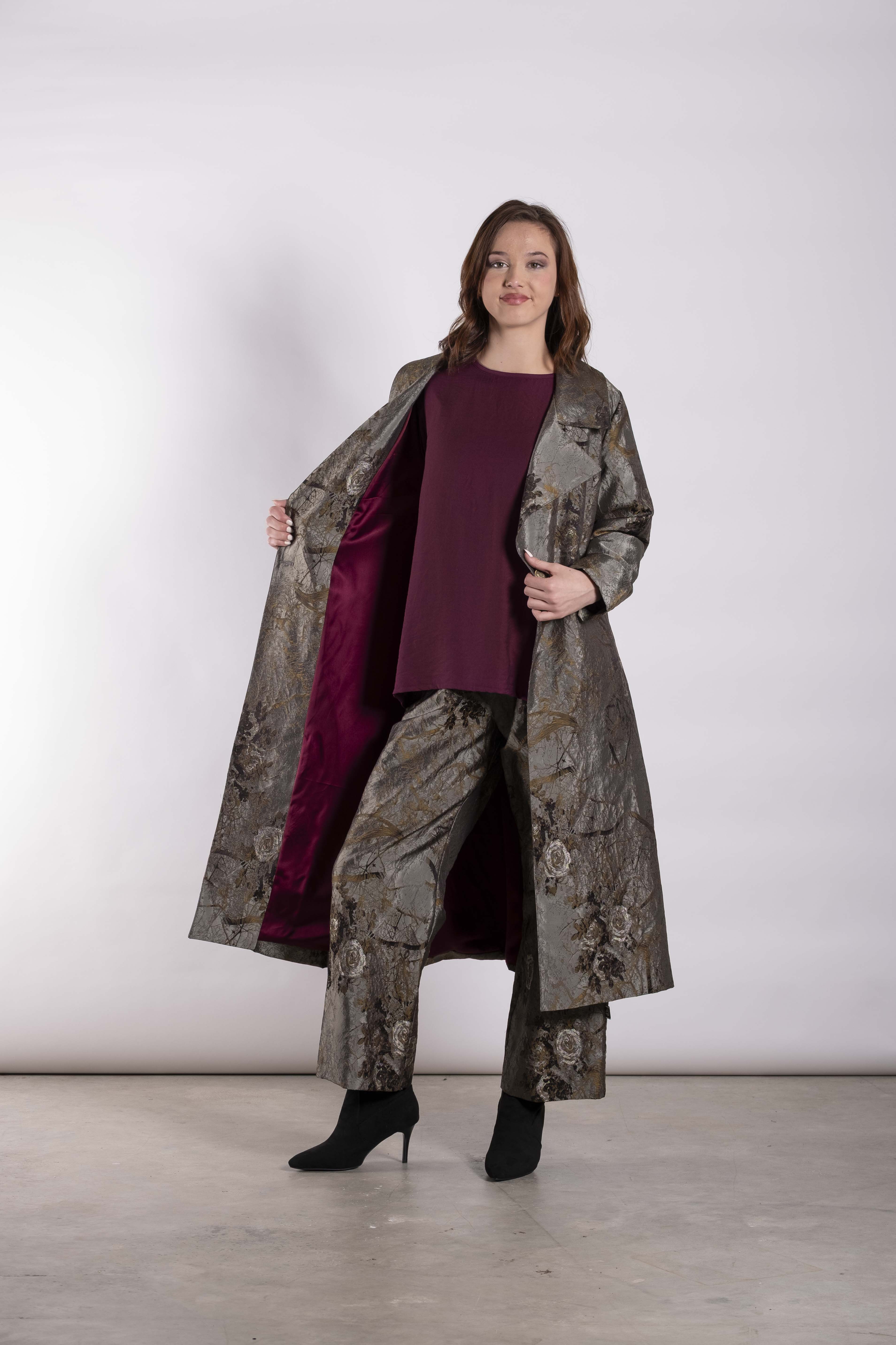 Indulgent Coat Gilded Sketch