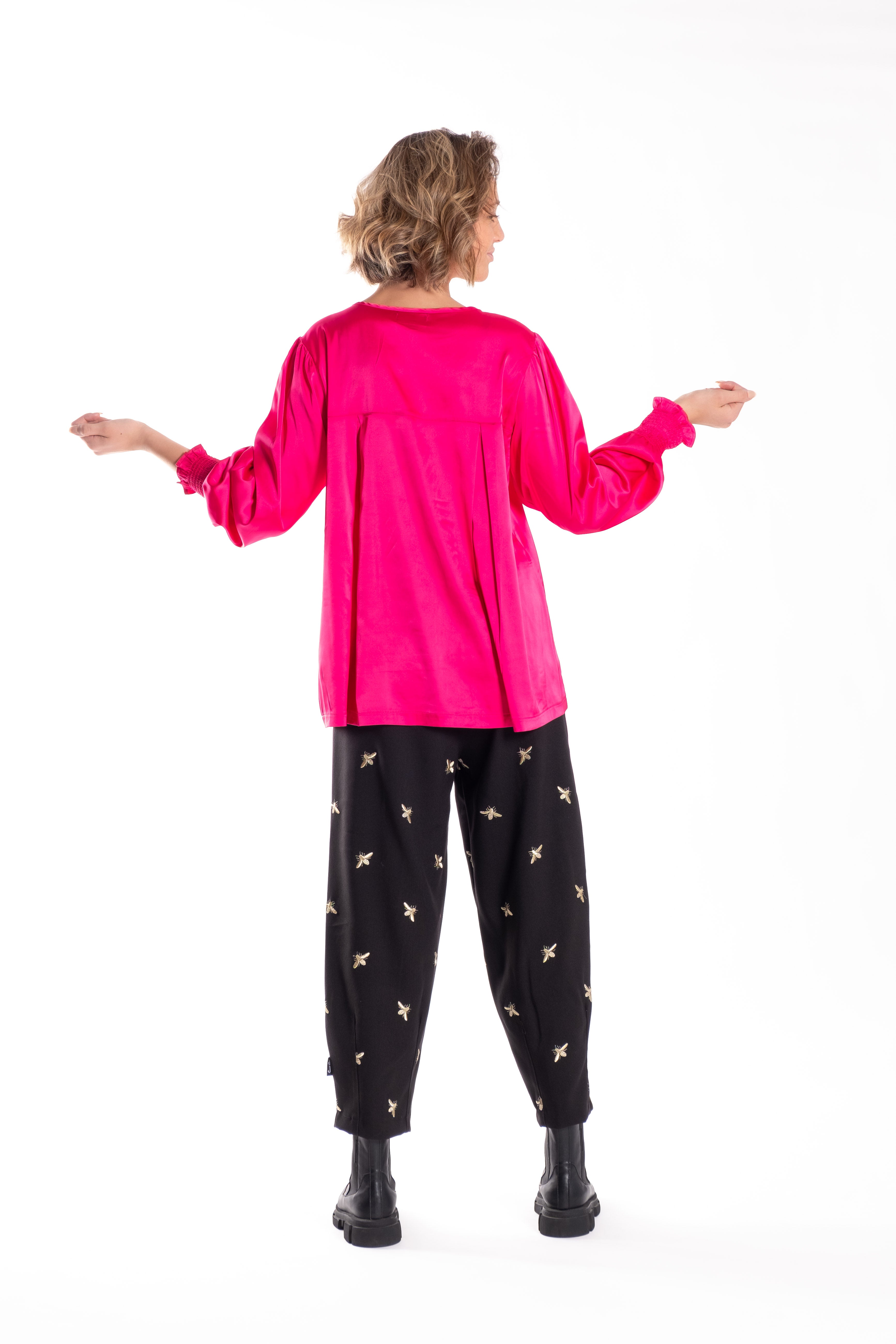 Claire Top Hot Pink