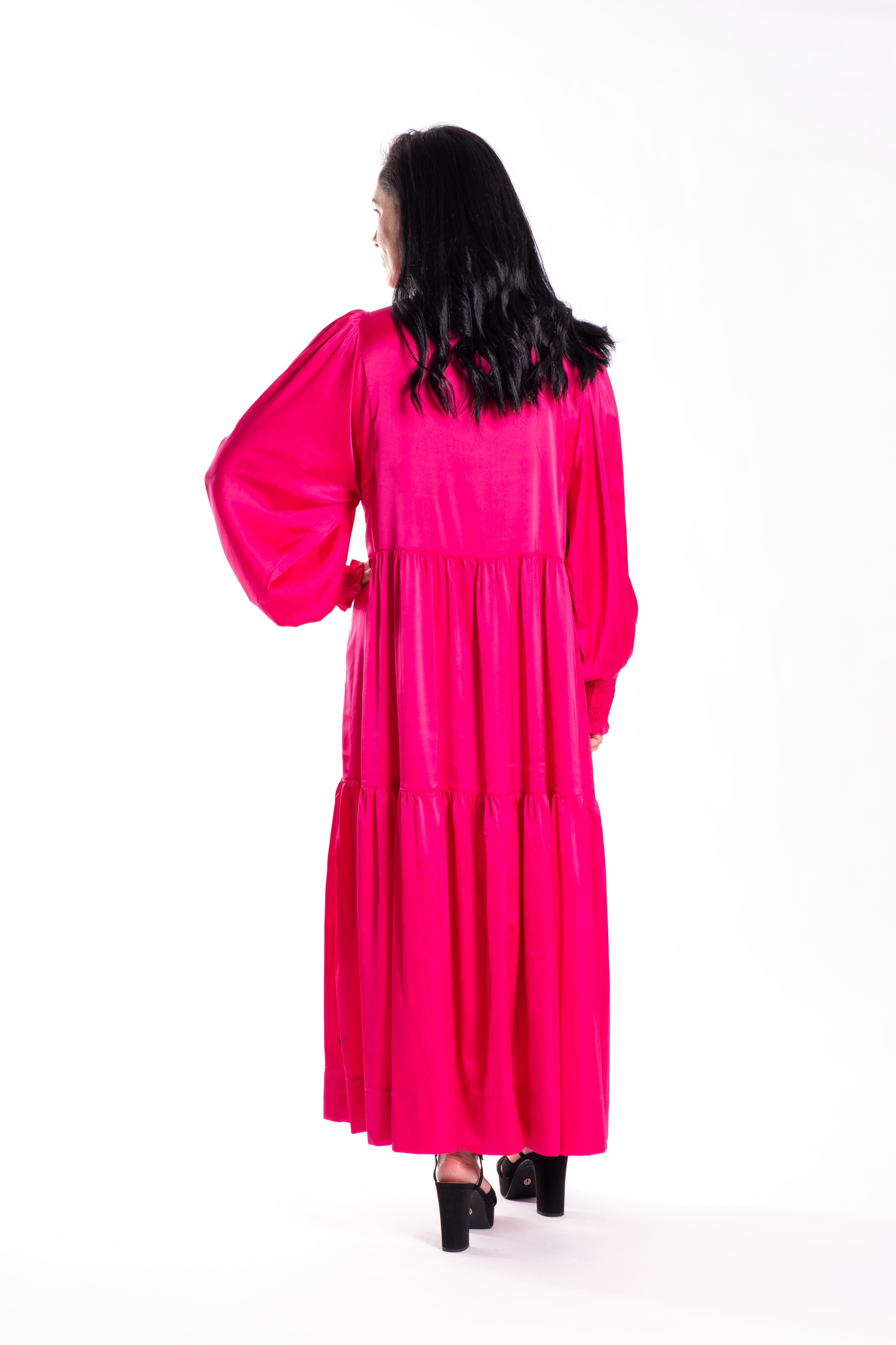 Skye Dress Hot Pink