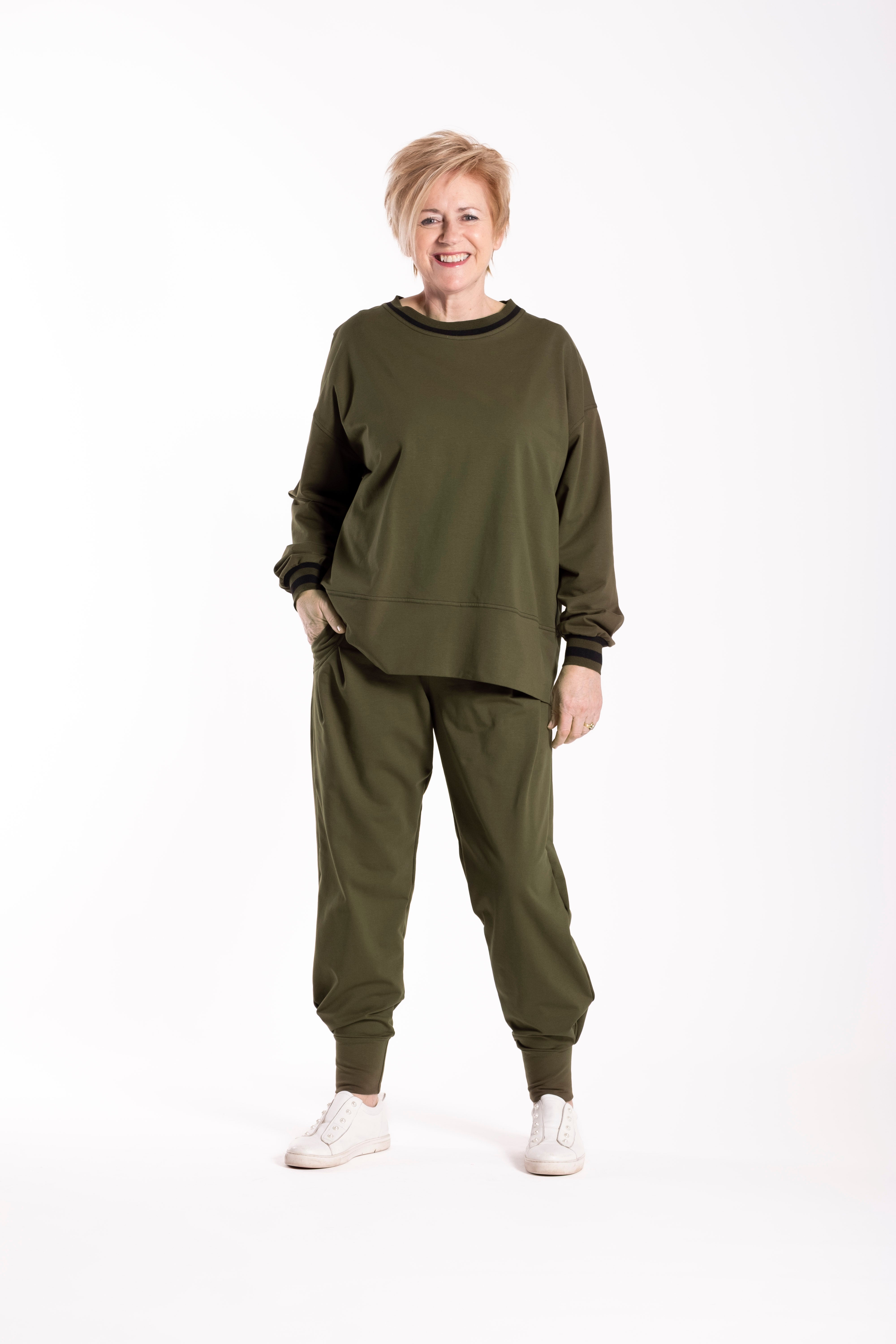 Bella Sweatshirt Olive