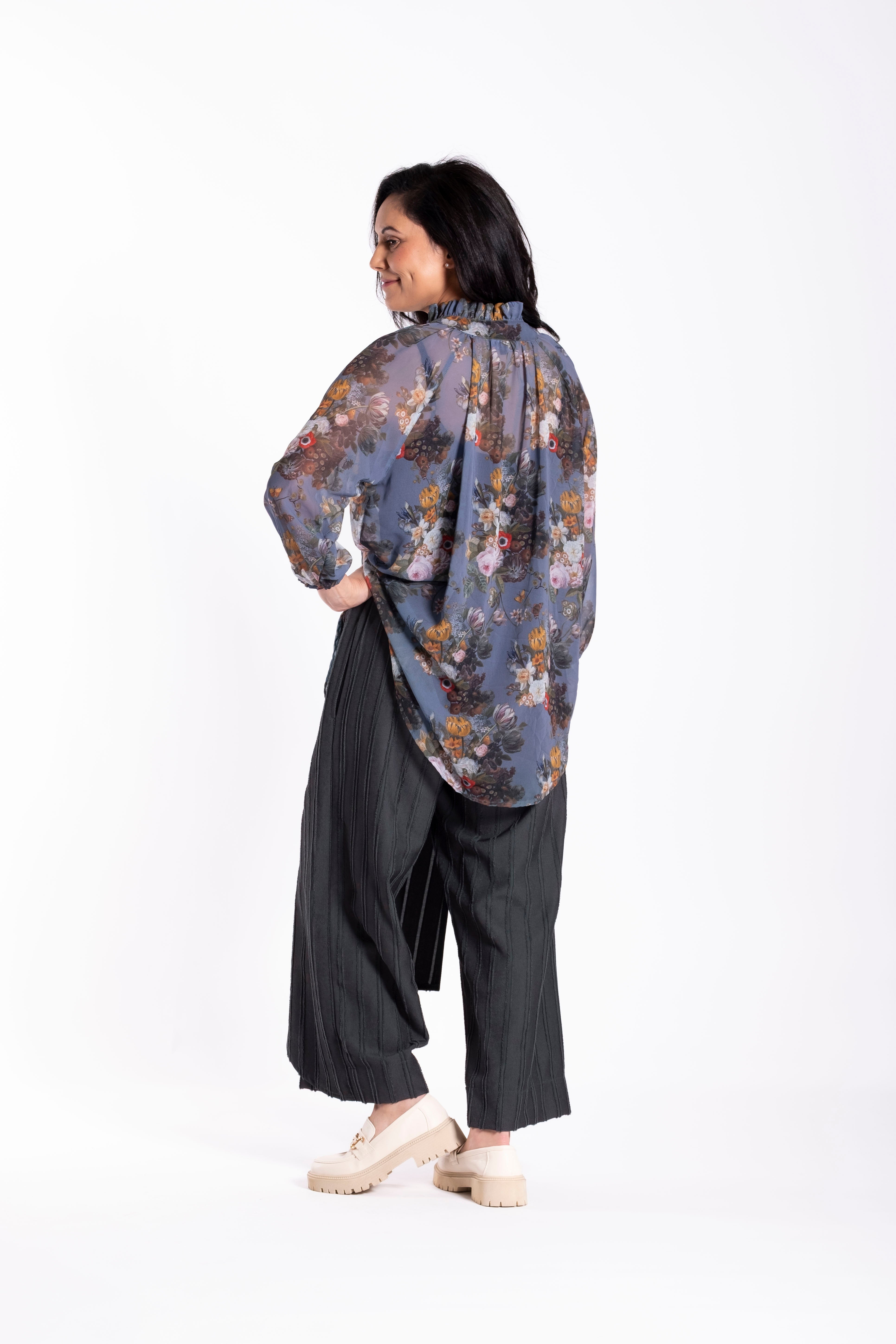 Eclipse Pants Lines of Texture Slate