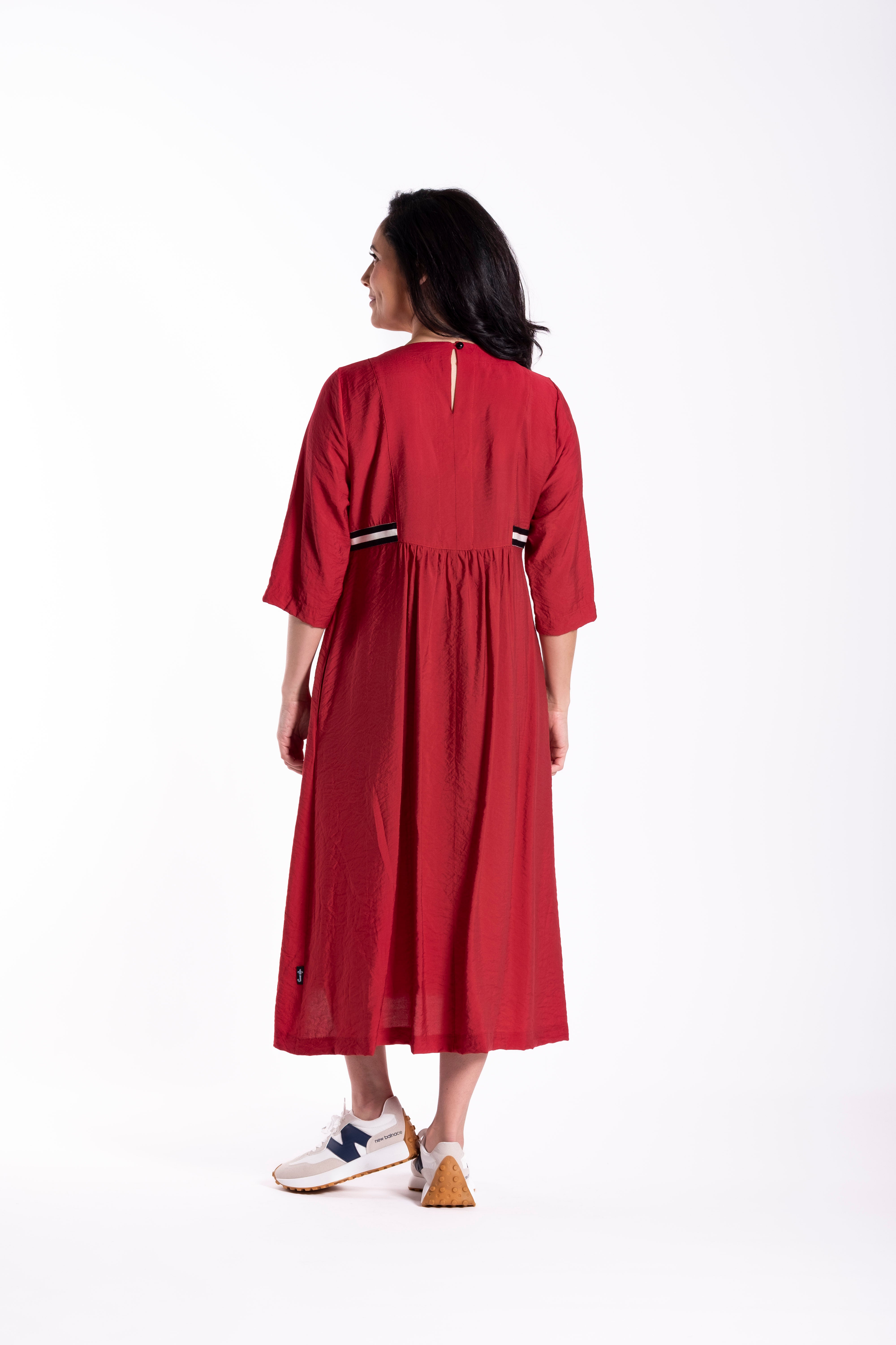 Maddy Dress Crimson