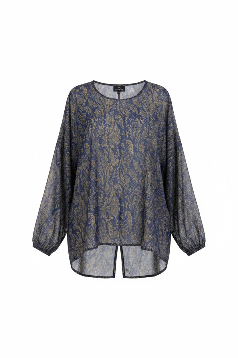 Relaxed Top Blue