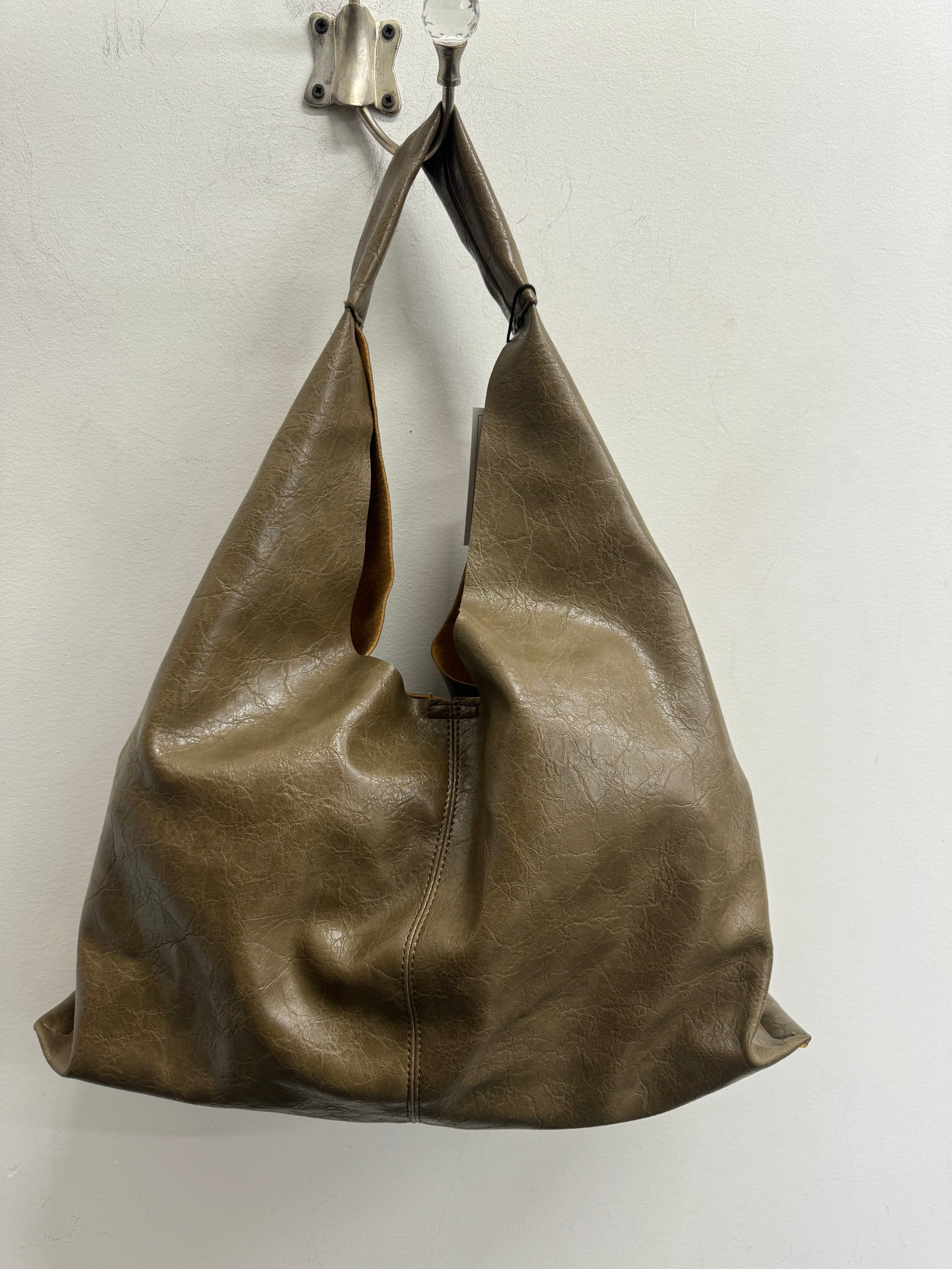 Tan Marble Texture Handbag
