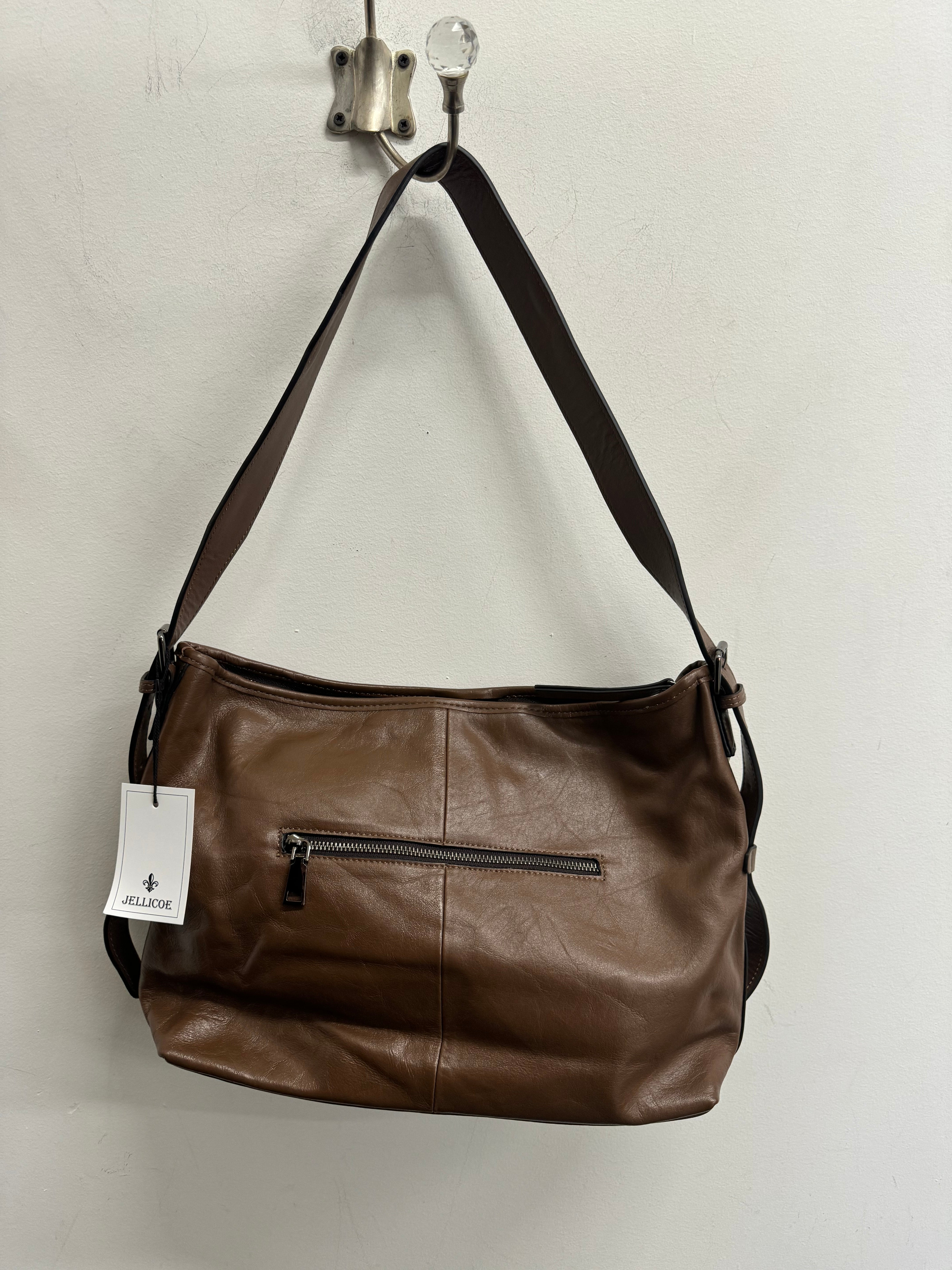 Mud Brown Satchel Handbag