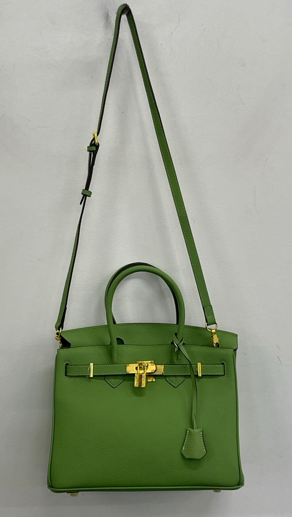 Jellicoe Priscilla Leather Handbag Green Tea