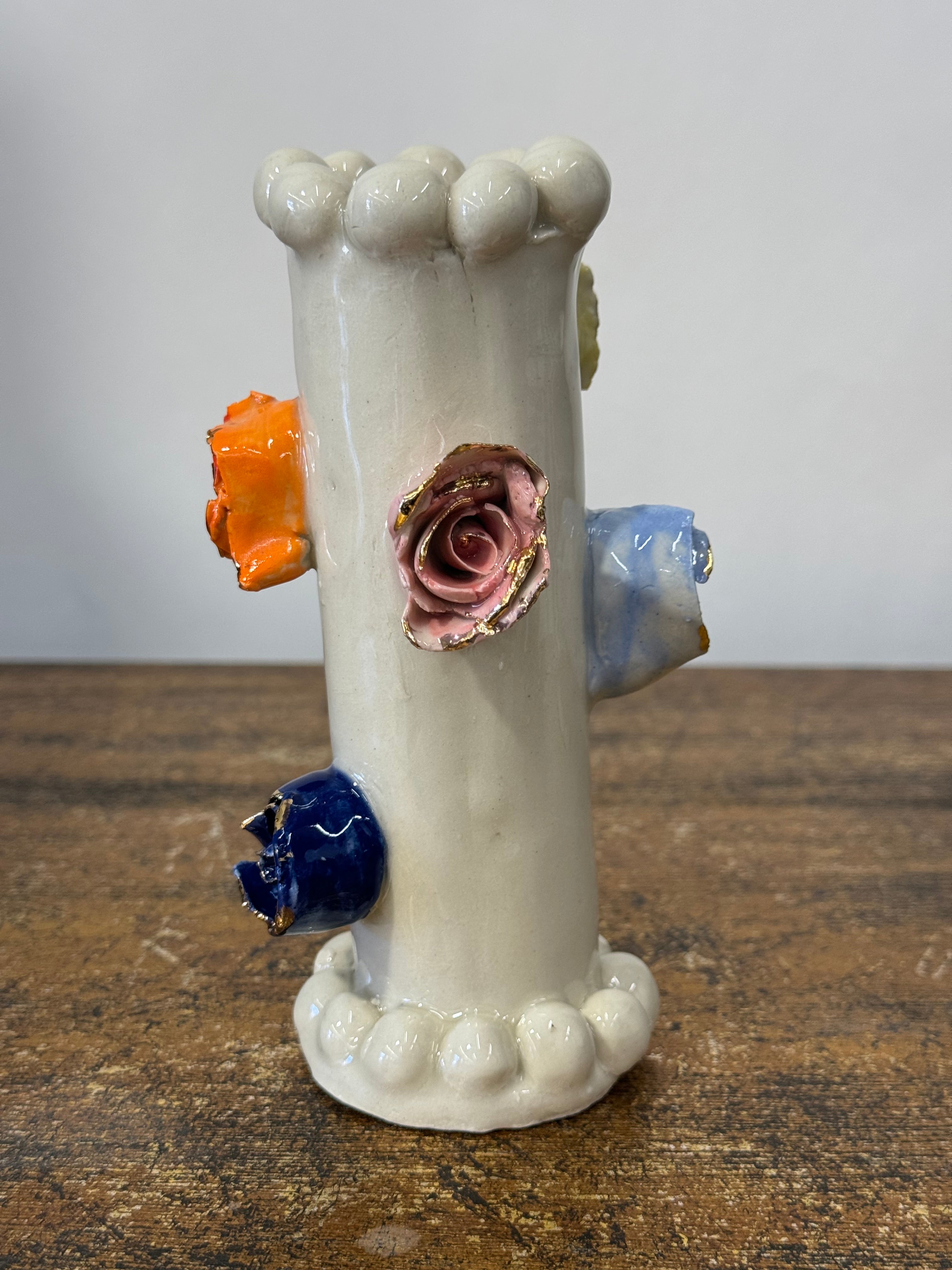 Vase Coloured Bloom