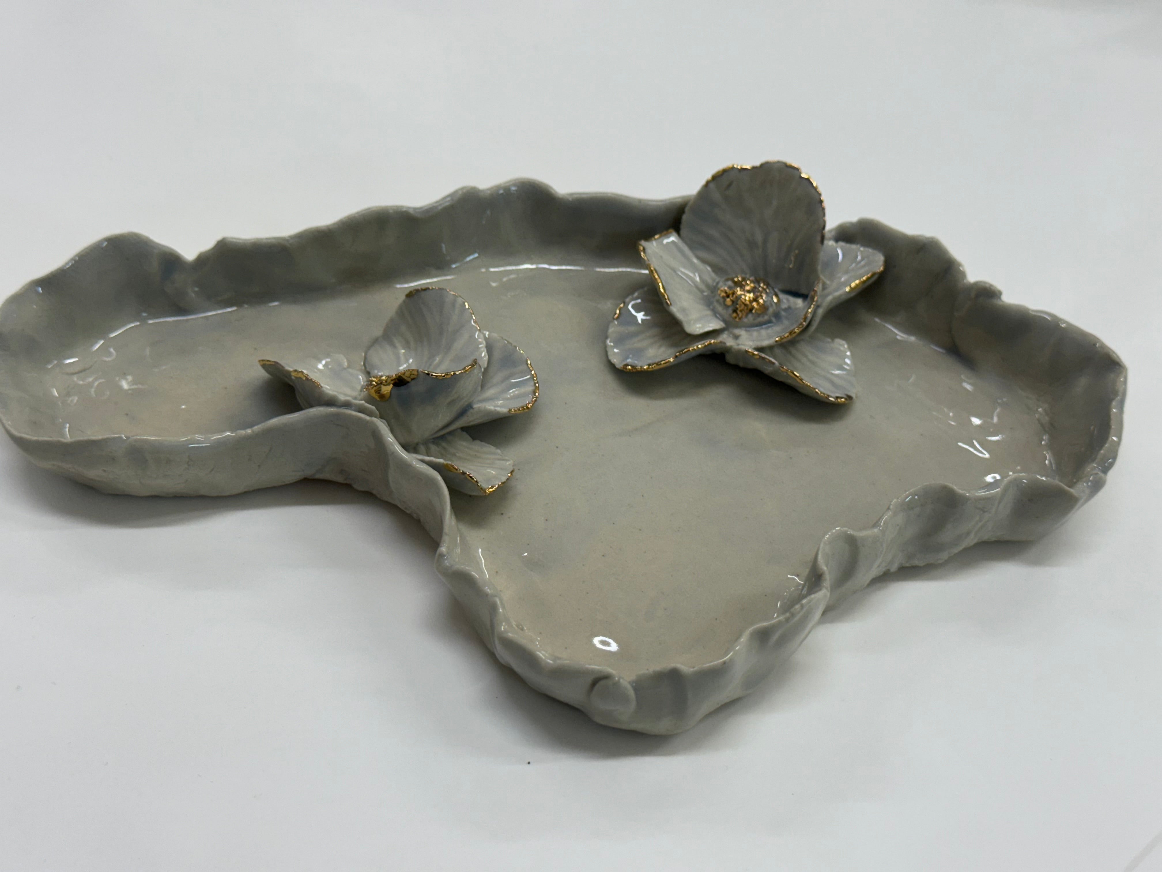 Jewelley Plate Pale gray