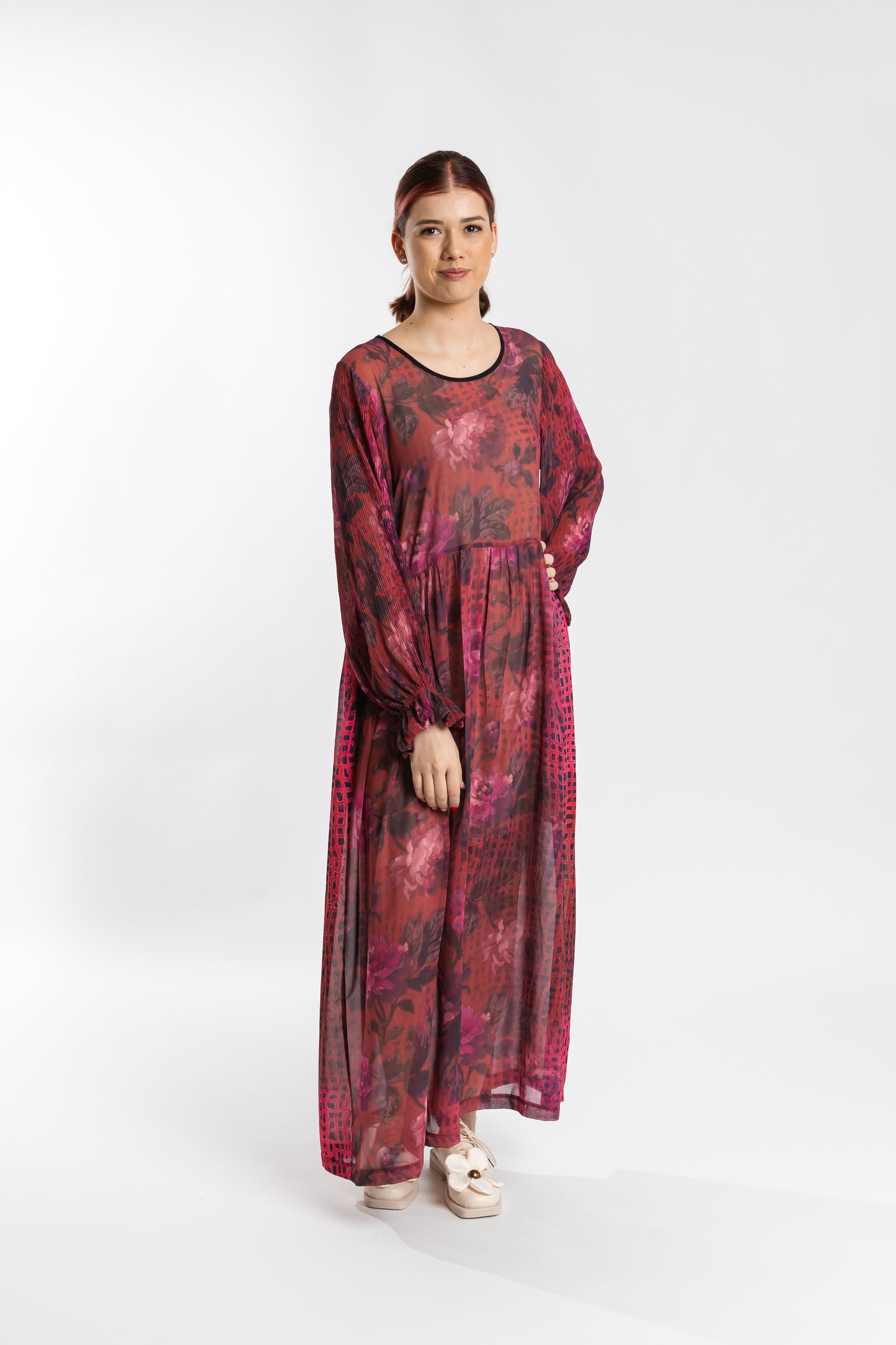 Kylie Dress Coral Rose